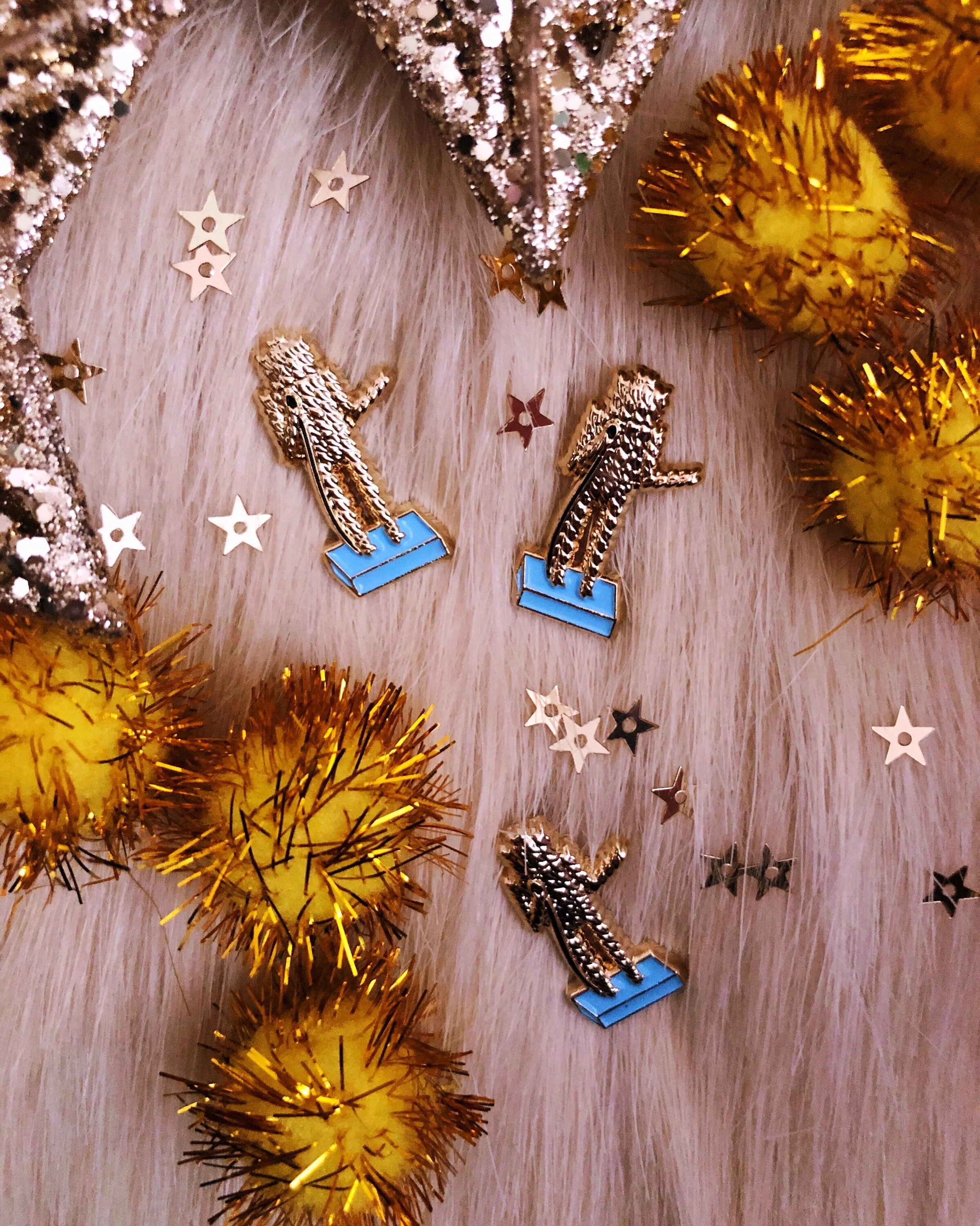 fusilli jerry mini 3d gold soft enamel seinfeld pop culture larry david kramer lapel pin by lilly baik.