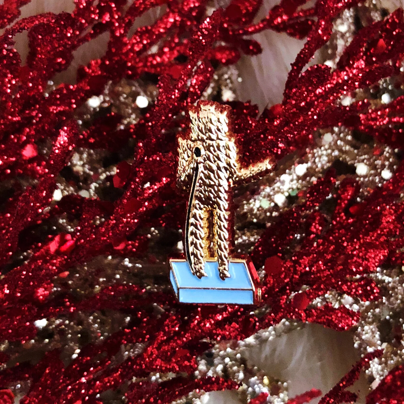 fusilli jerry mini 3d gold soft enamel seinfeld pop culture larry david kramer lapel pin by lilly baik.