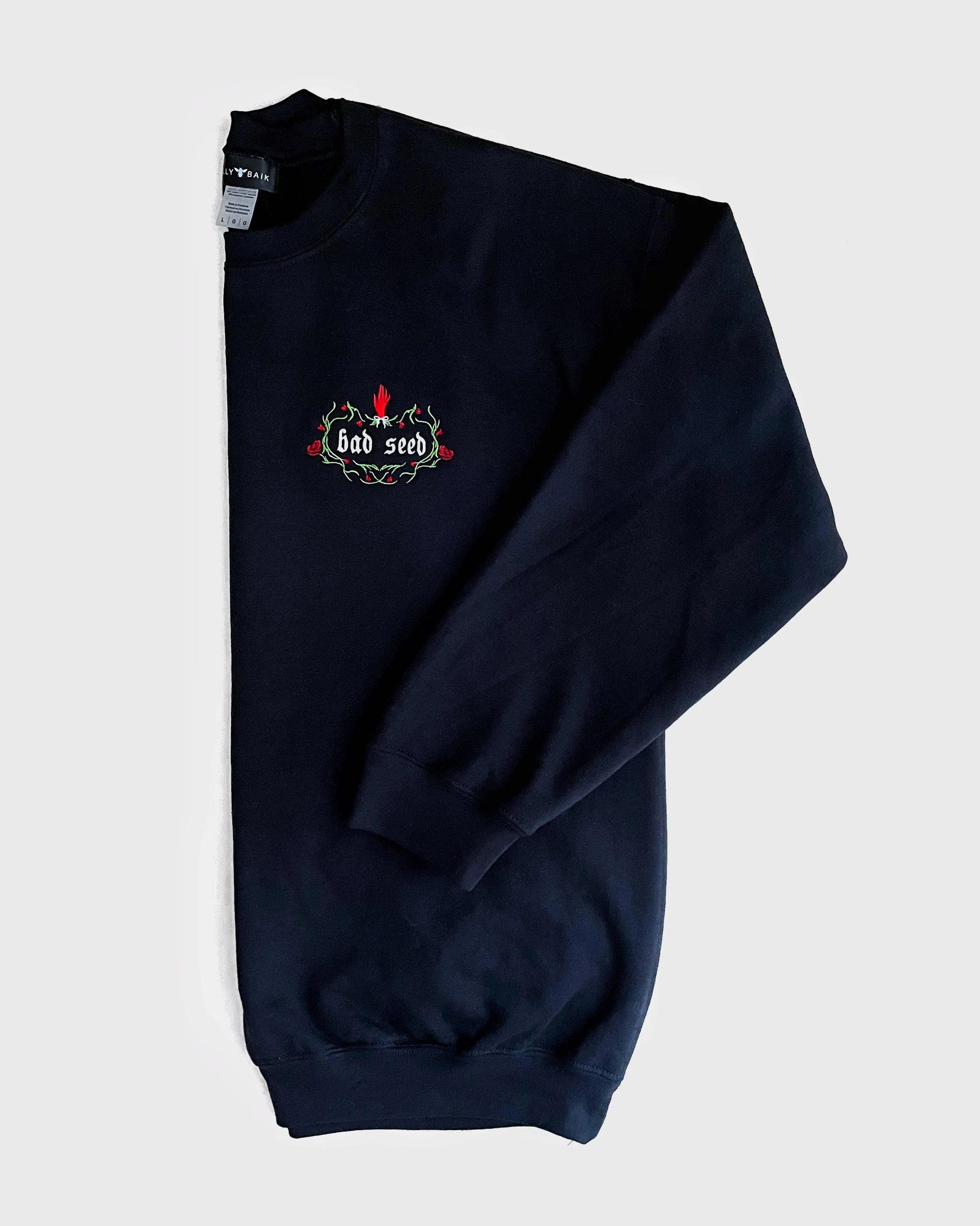 bad seed sweater sleeve.JPG