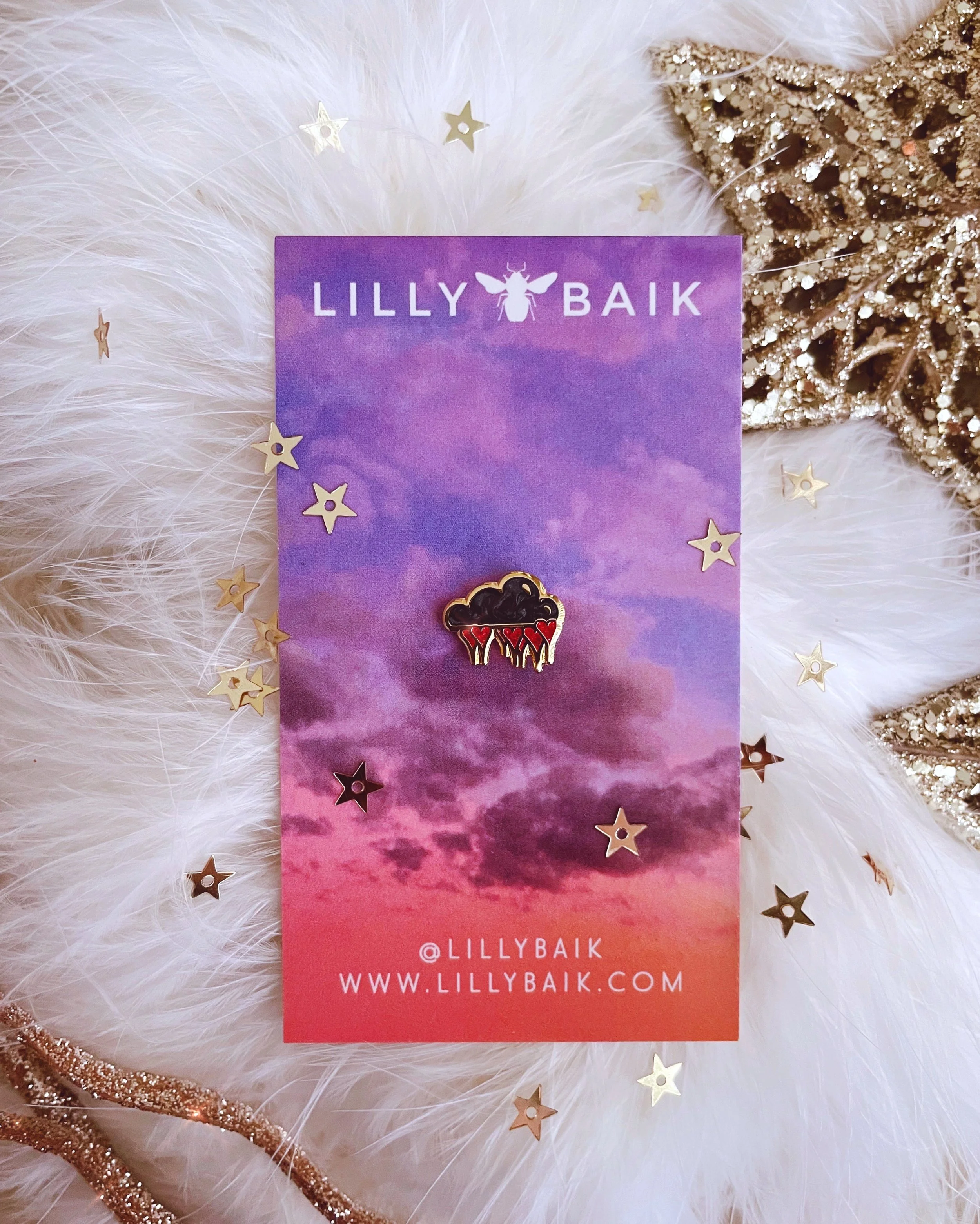dark love cloud pin on card.JPG