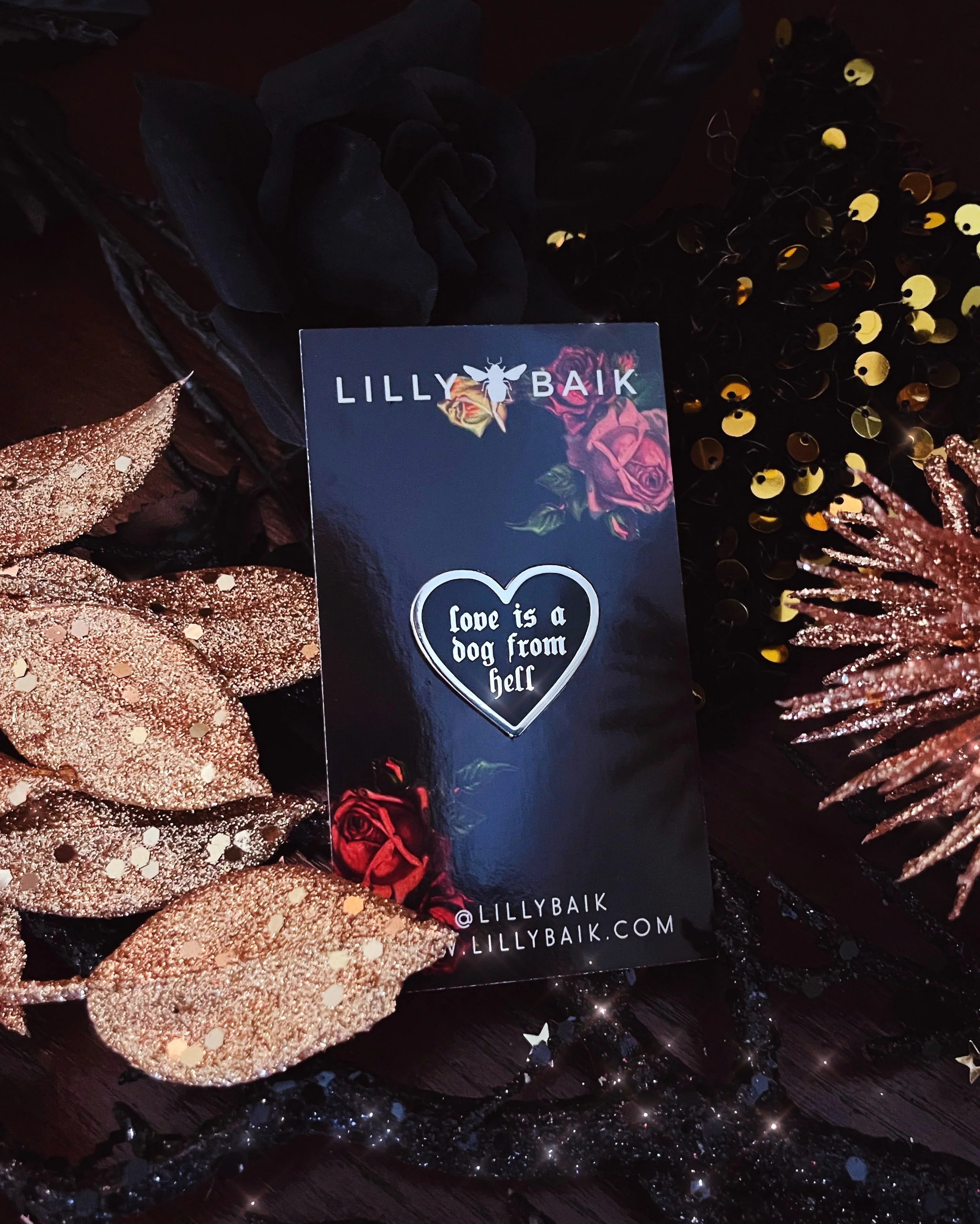 love is a dog from hell charles bukowski quote hard enamel pin by lilly baik.