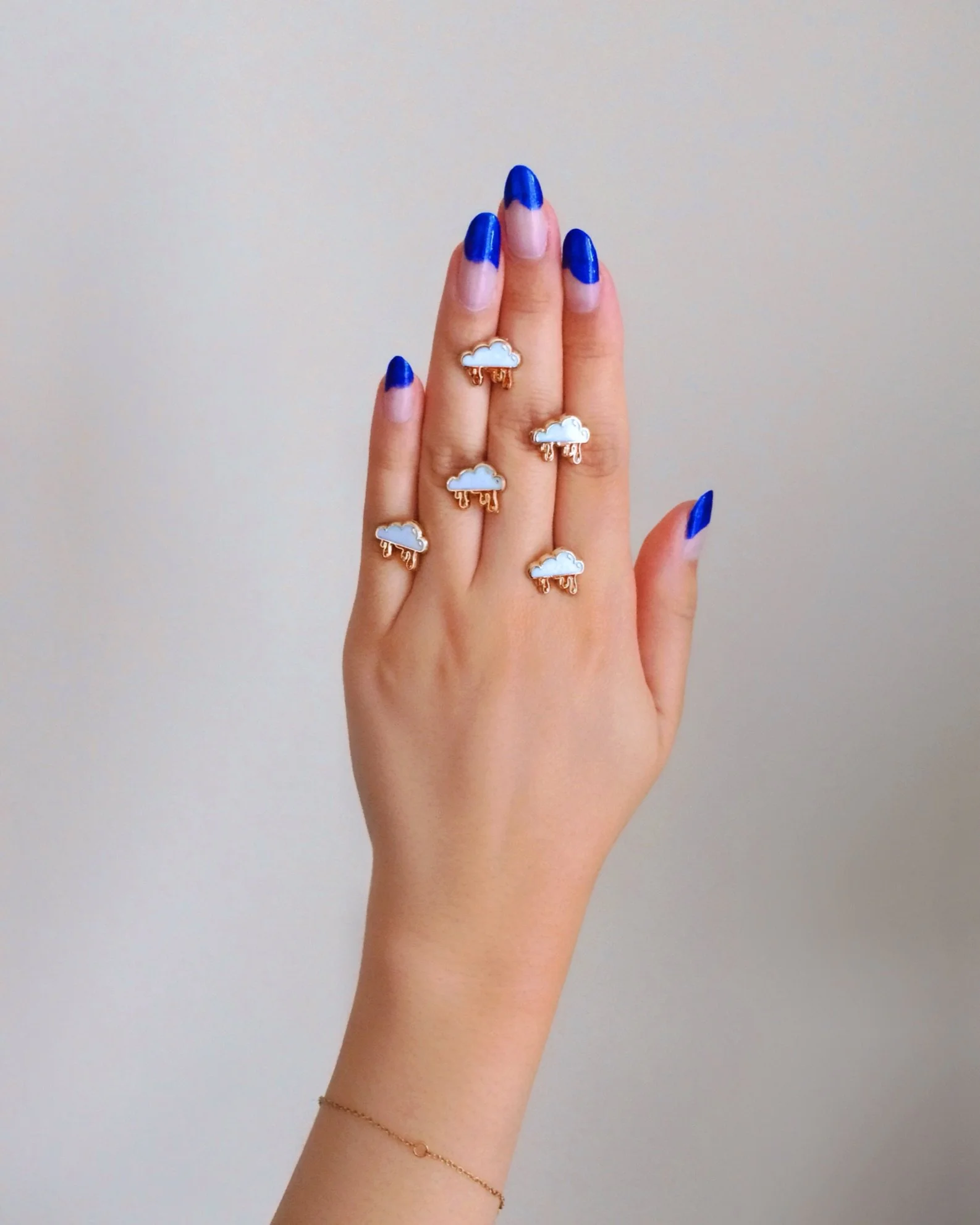 tiny honey cloud pearlescent glitter mini board filler enamel pin by lilly baik.