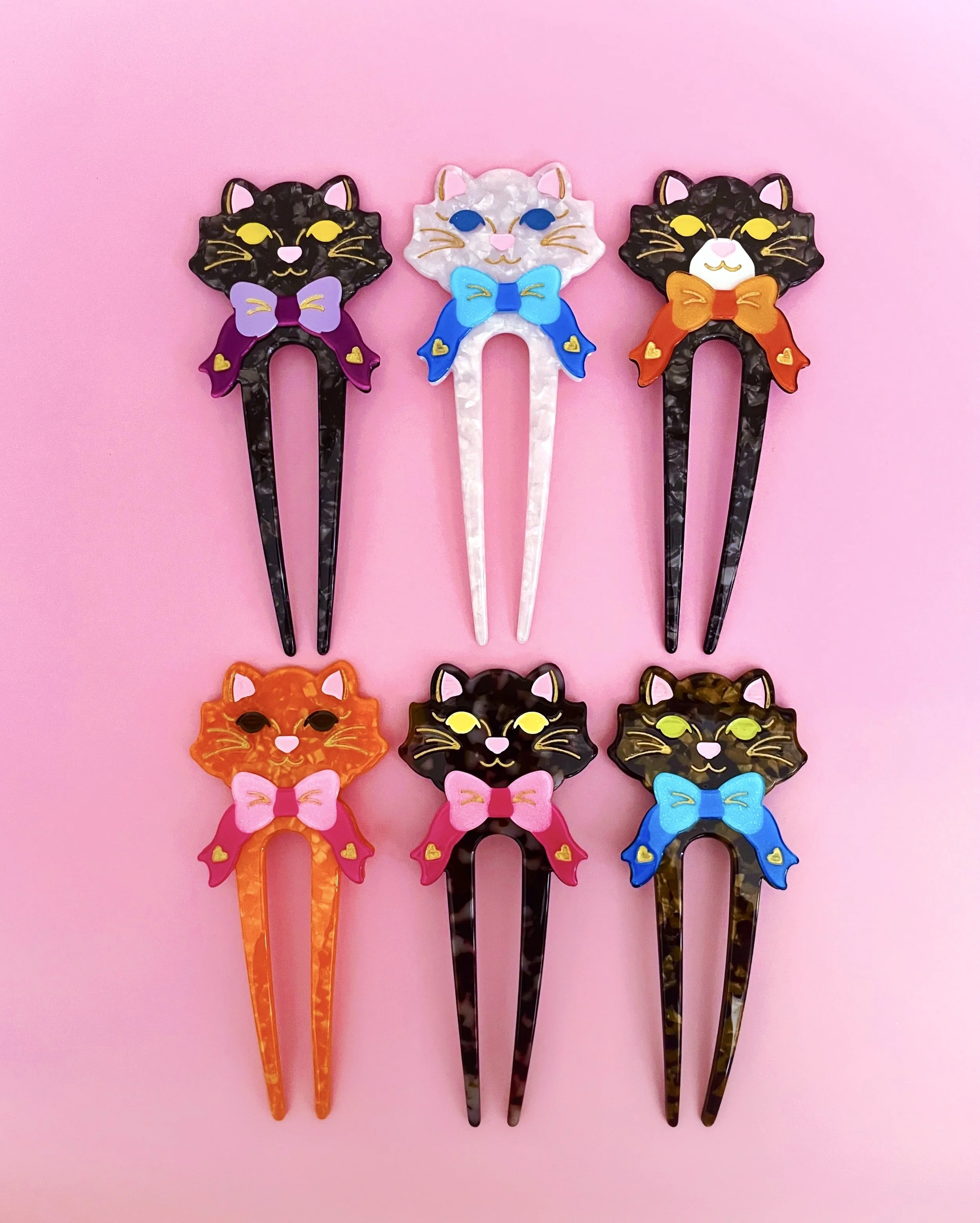 fancy cat french hair pin group flat.JPEG (Copy) (Copy)