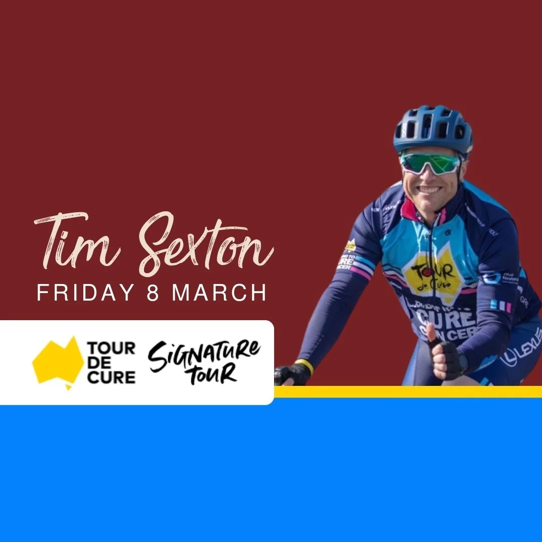 Supporting Tim Sexton - fundraising for cancer research