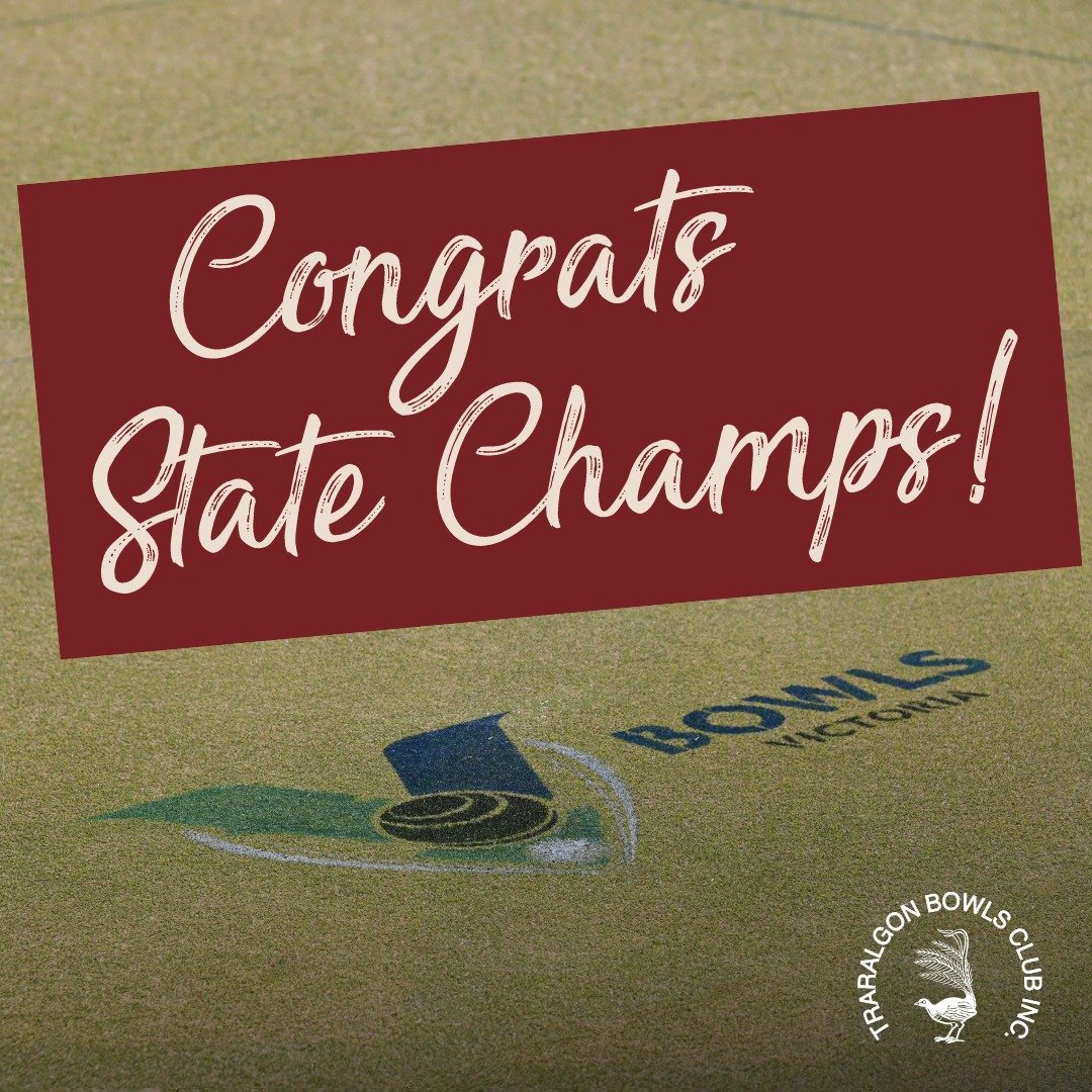 🏆STATE CHAMPIONSHIPS - WRAP-UP🏆
Congratulations to our members who have been bowling in Bendigo for the state championships. We're so proud of your efforts in Bendigo and all the great bowling to get there. Well done!

WOMEN'S TRIPLES - Top 16
Di R