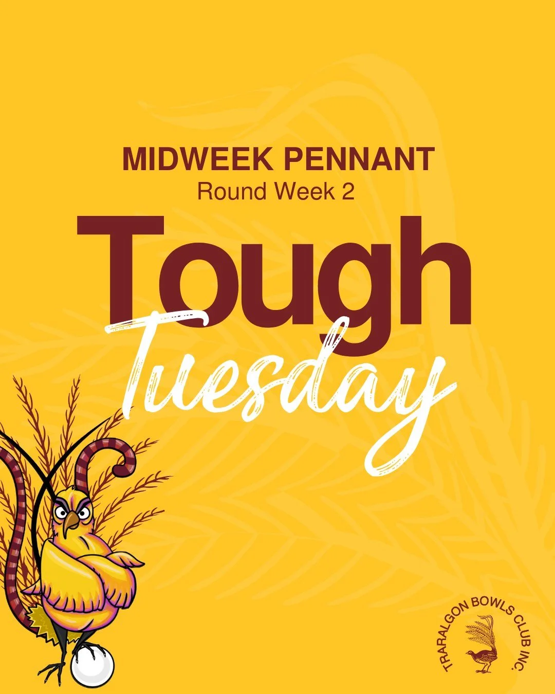 🙃MIDWEEK PENNANT - ROUND 2