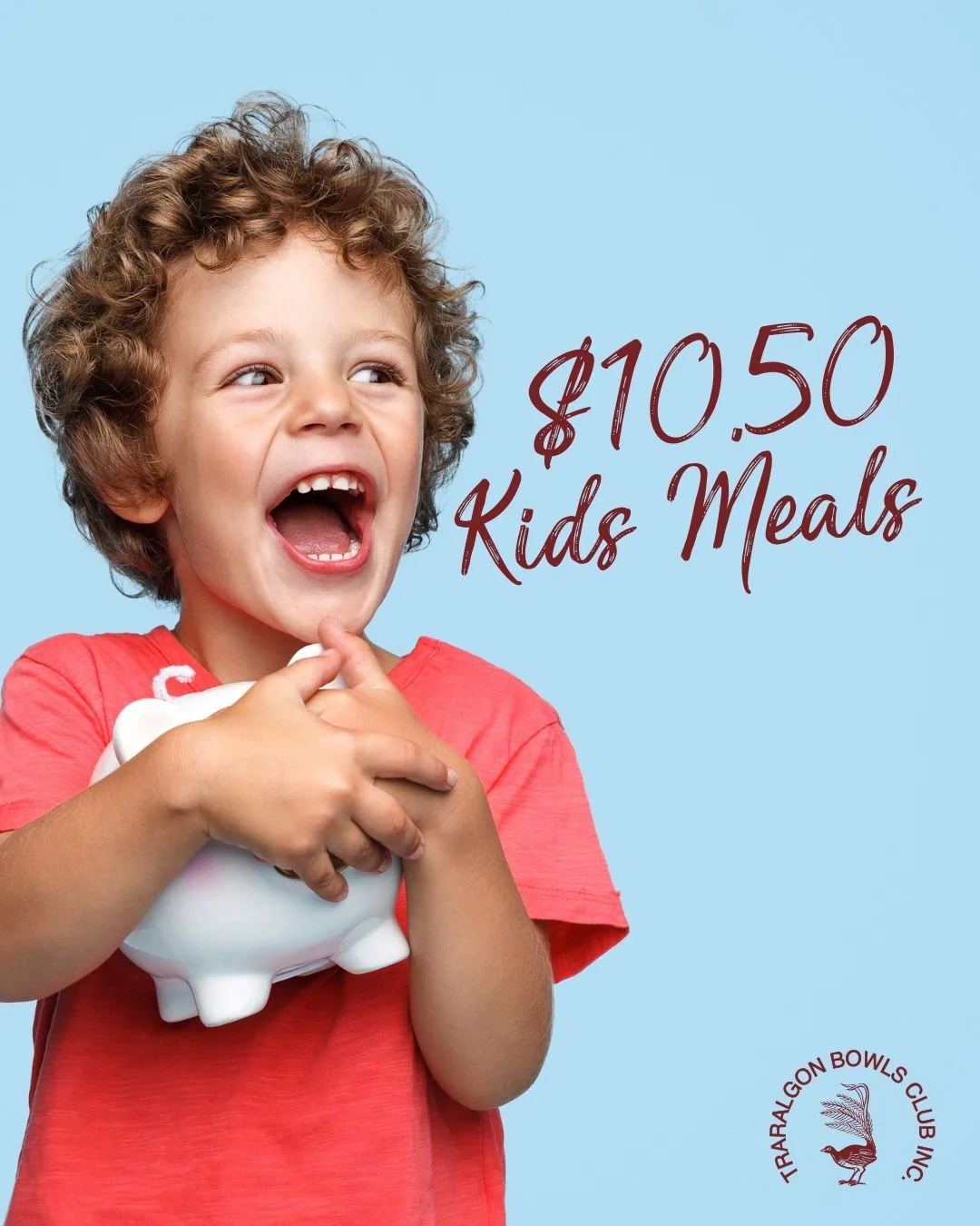 🍨KIDS MEALS $10.50 - EVERY DAY
4 delicious options to keep the kids happy.
😁Cheeseburger
😁Chicken nuggets &amp; chips
😁Ham and pineapple pizza
😁Chef special
And don't forget the free ice cream.
Available daily, lunch and dinner.