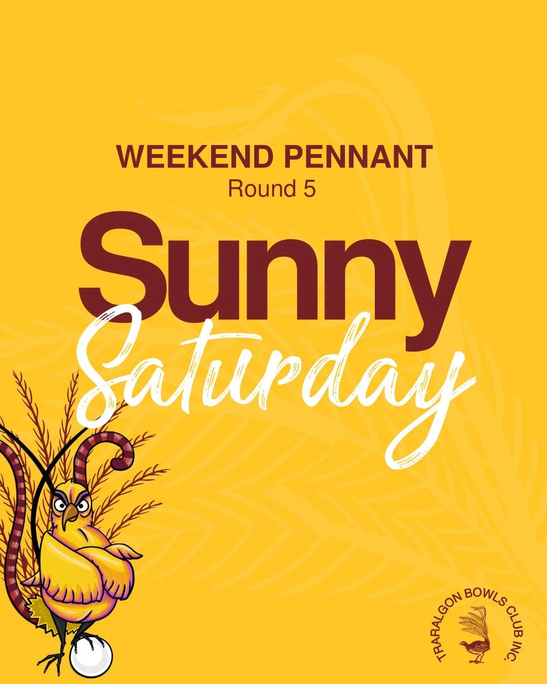 😎WEEKEND PENNANT - ROUND 5