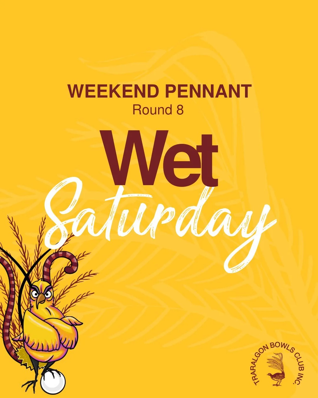 ☔WEEKEND PENNANT - ROUND 8