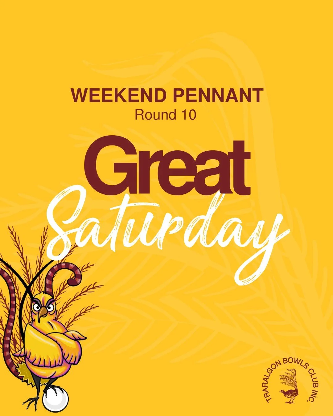 😎WEEKEND PENNANT - ROUND 10