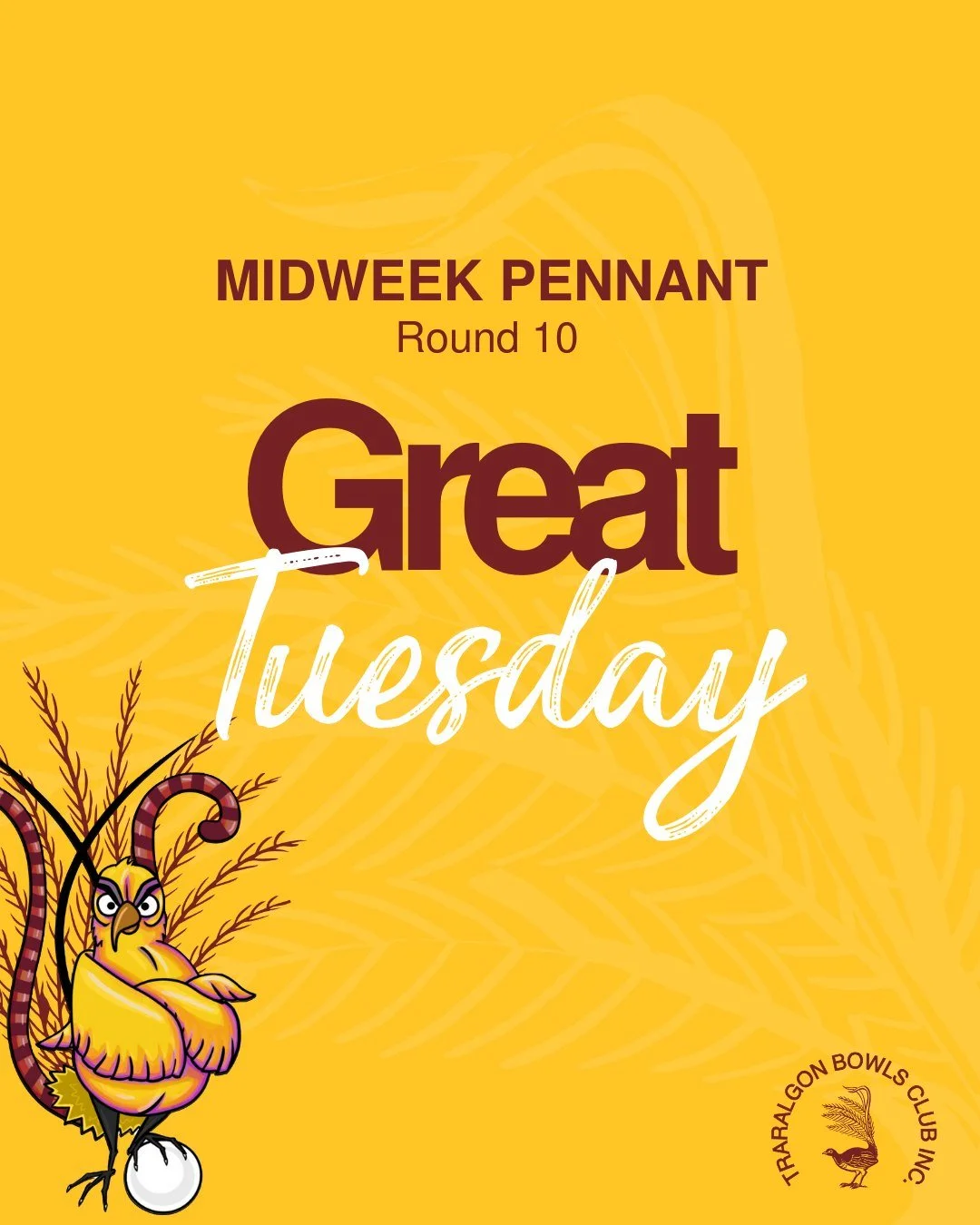 😄MIDWEEK PENNANT - Round 10