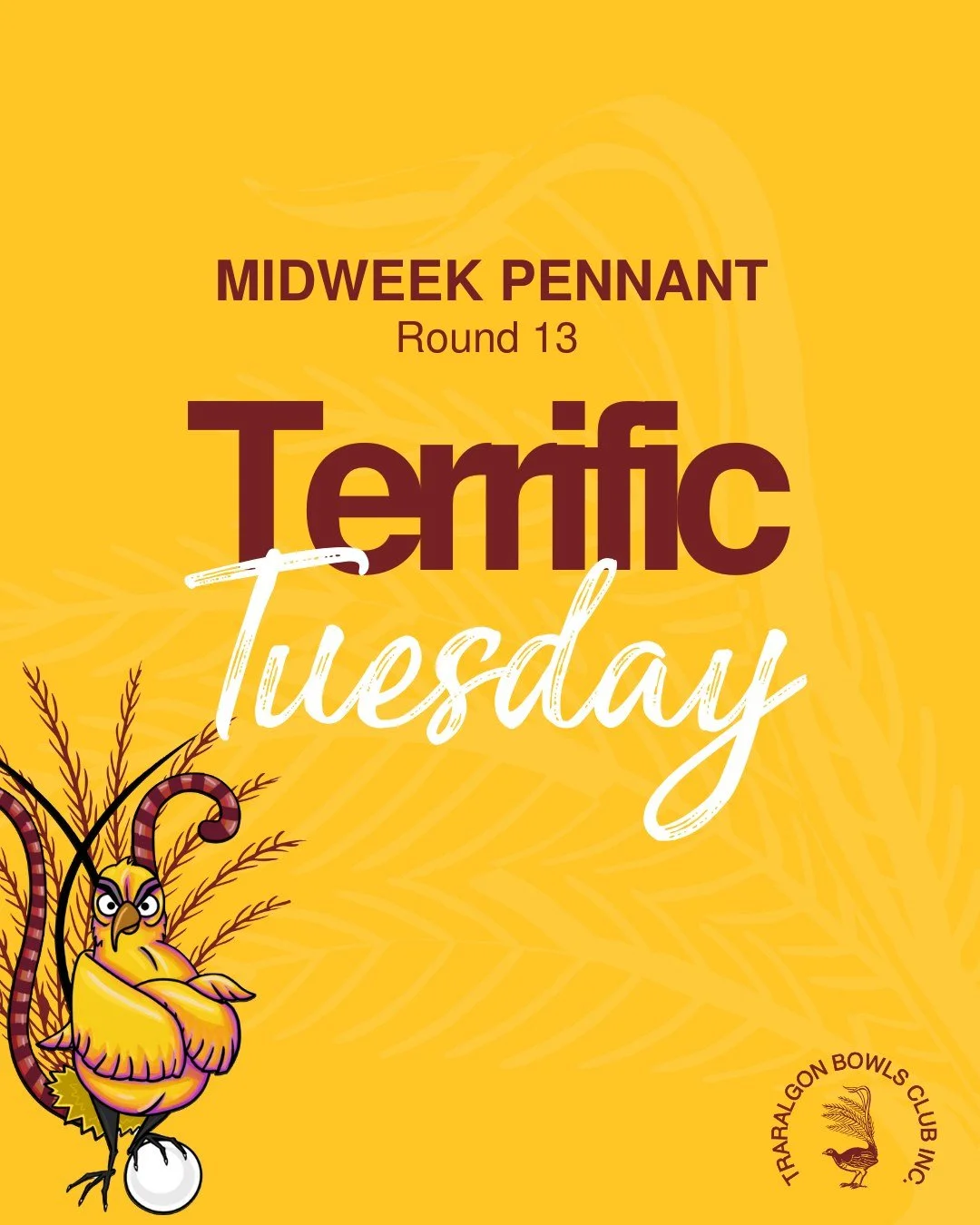 🤩MIDWEEK PENNANT - ROUND 13