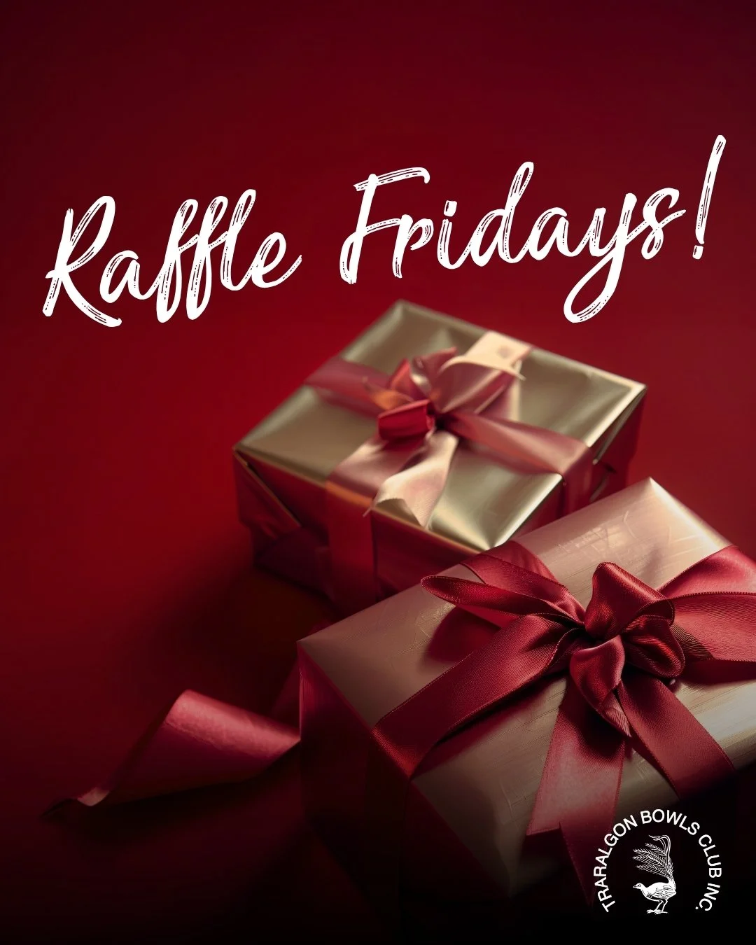 FRIDAY NIGHT RAFFLE NIGHT
Our raffles run EVERY Friday night. Tickets go on sale from 5pm and are drawn at 7.15pm. Straight after we draw a member's name and if they are in the club they win the member's jackpot (this week it is $1400). If that's not