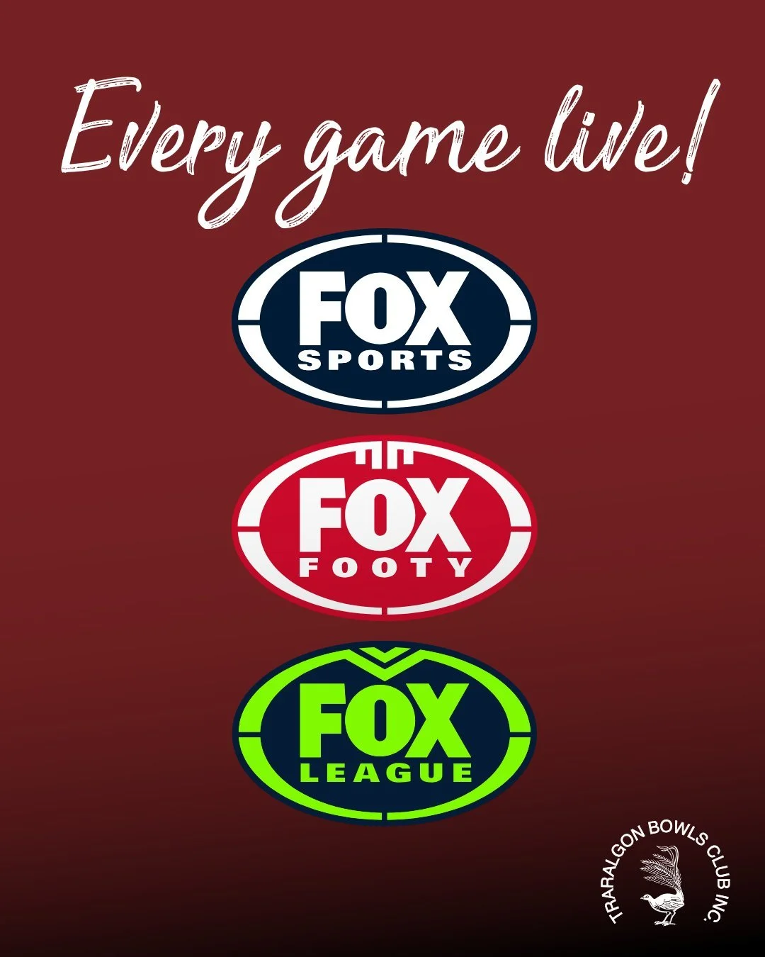 EVERY AFL &amp; NRL GAME LIVE, watch it with us.