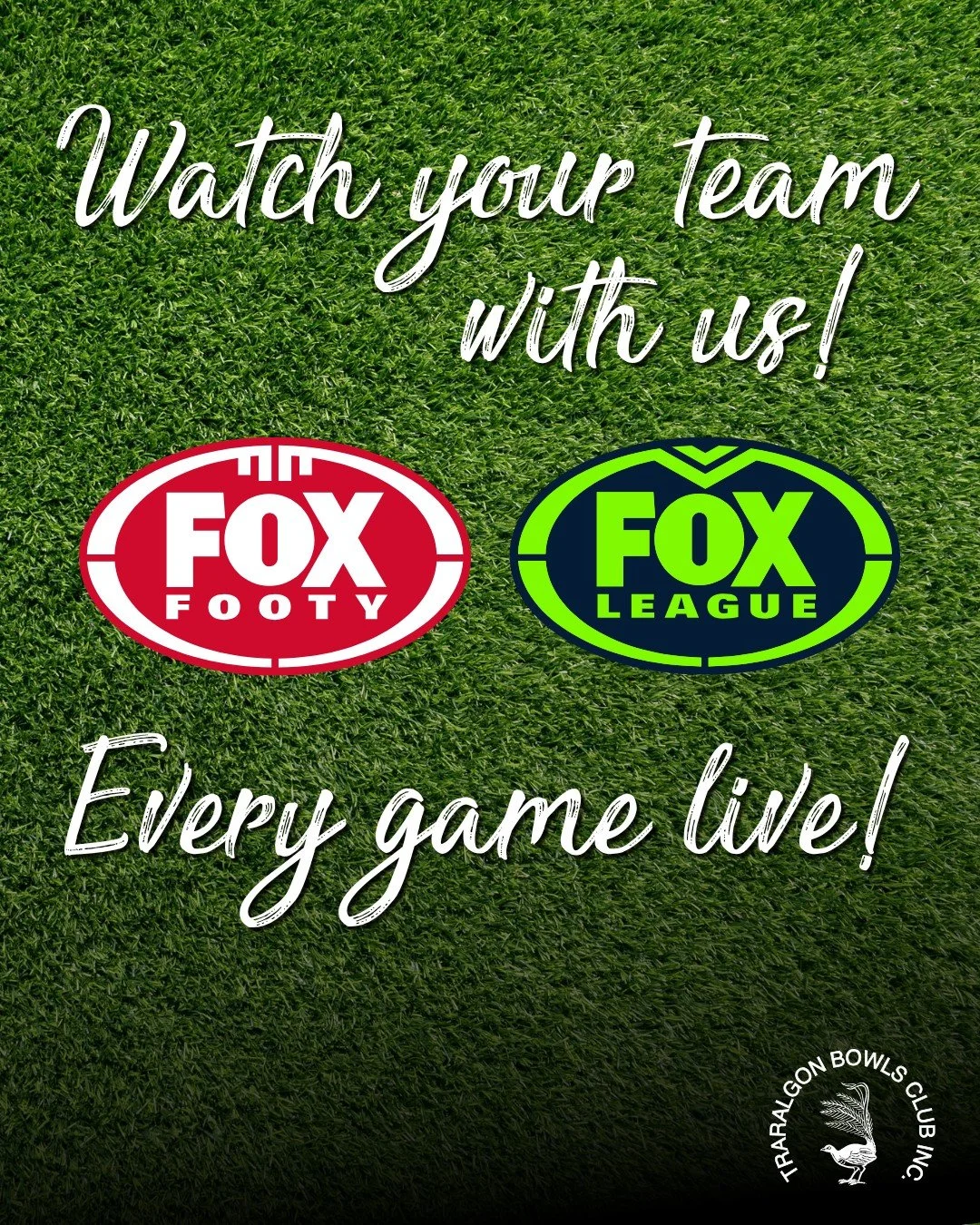 📺WATCH YOUR TEAM WITH US
AFL:
Tonight 7.30pm Sydney v Collingwood
Tonight 8pm Suns v Port Adelaide
Saturday 1pm Crows v North Melbourne
Saturday 4pm Melbourne v Hawthorn
Saturday 7.30pm Carlton v Bulldogs
Sunday 1pm Essendon v Fremantle
Sunday 3.15p