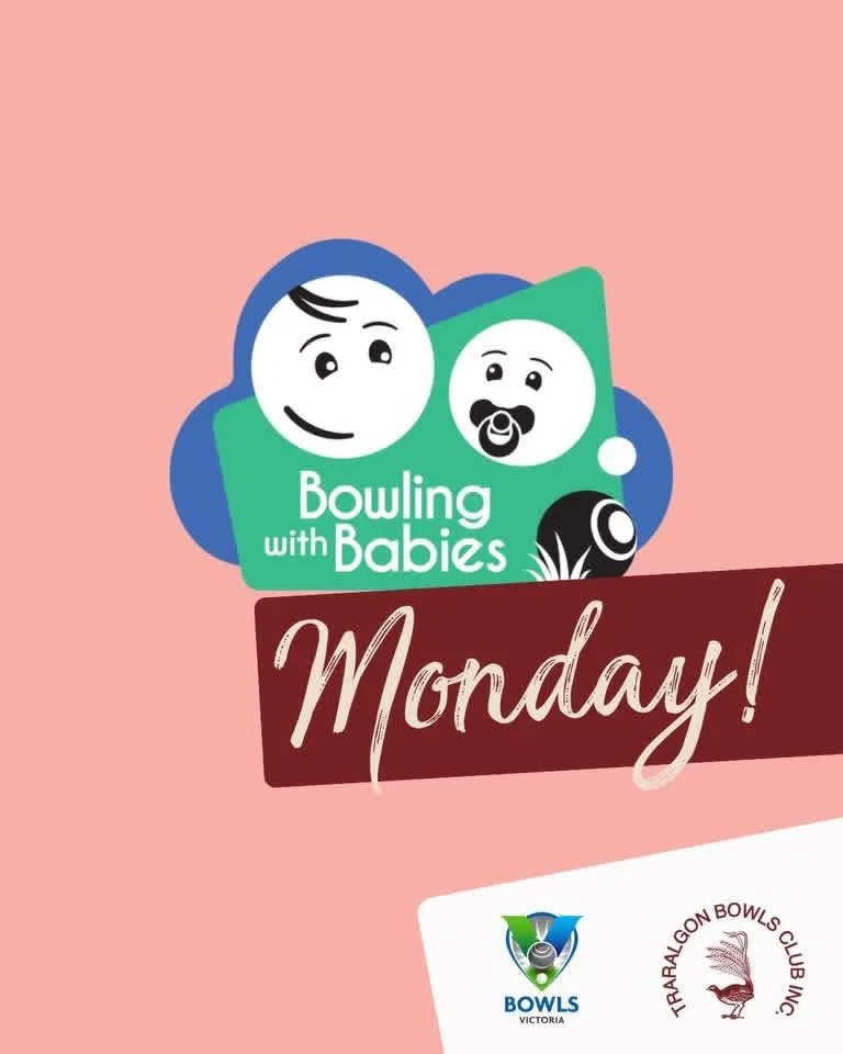 🟣👼BOWLING WITH BABIES
Tag a PARENT that should join us!
📍Monday 25 May
📍Monday 8 June
📍Monday 22 June
Join us from 10am to 12pm for a gentle fitness and social activity to enjoy with your little one. Meet other parents for a coffee, a chat and a