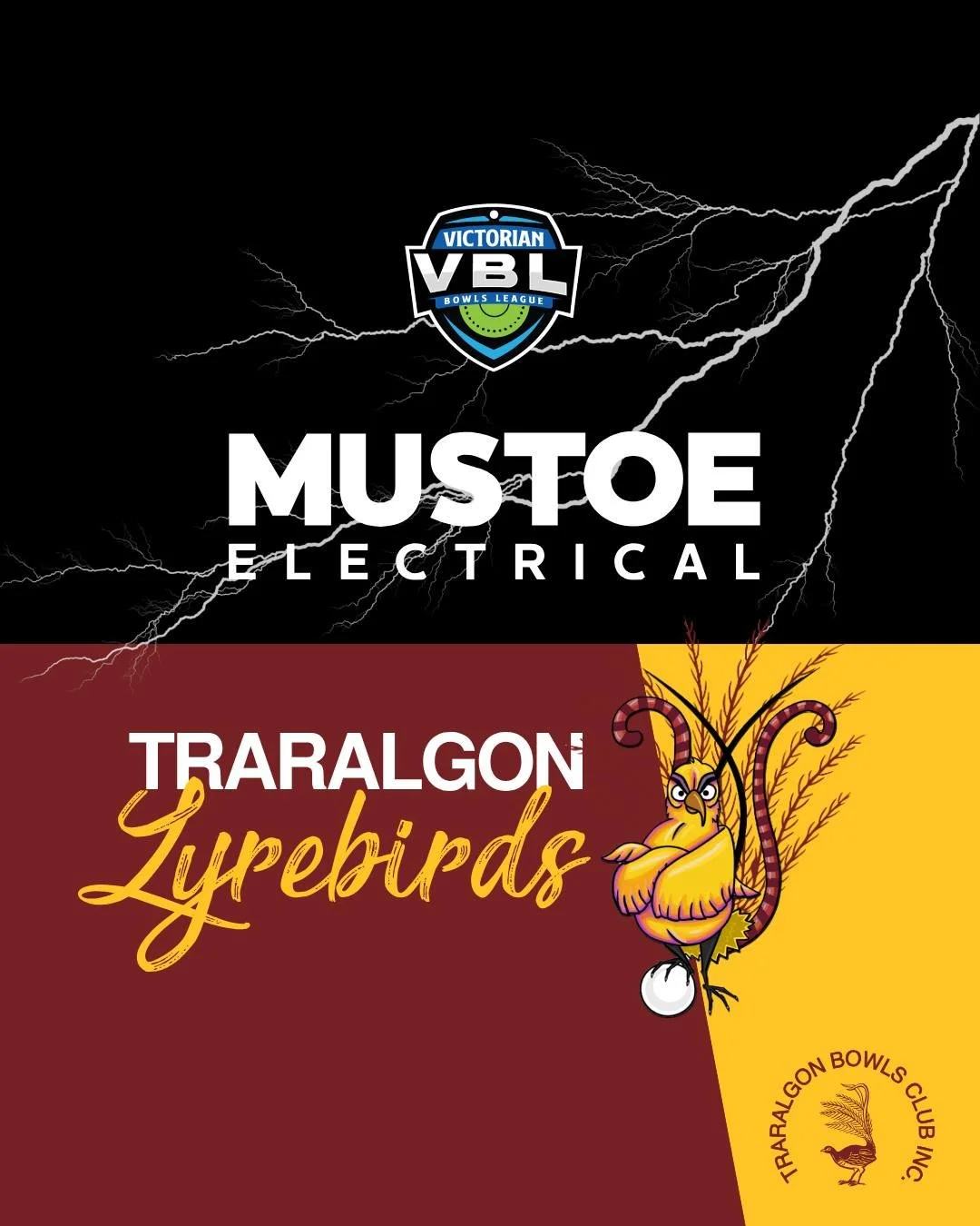 MUSTOE ELECTRICAL SPONSORS VBL TRARALGON LYREBIRDS
We're thrilled to announce that local expert electricians, @mustoe_electrical are back to sponsor the 2026 VBL Traralgon Lyrebirds.
Mustoe Electrical are local domestic and commercial electricians. S