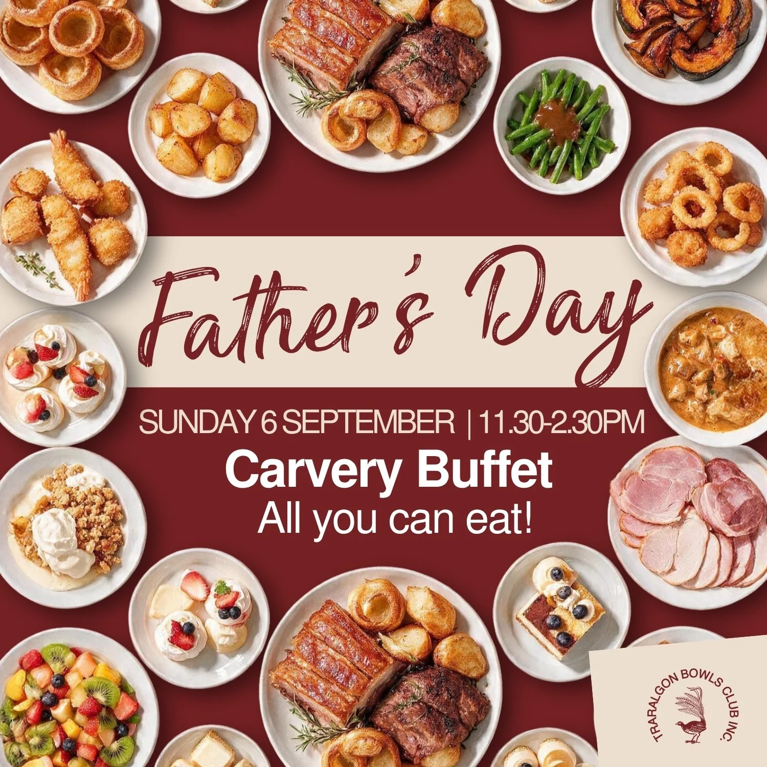 Father’s Day Carvery Buffet