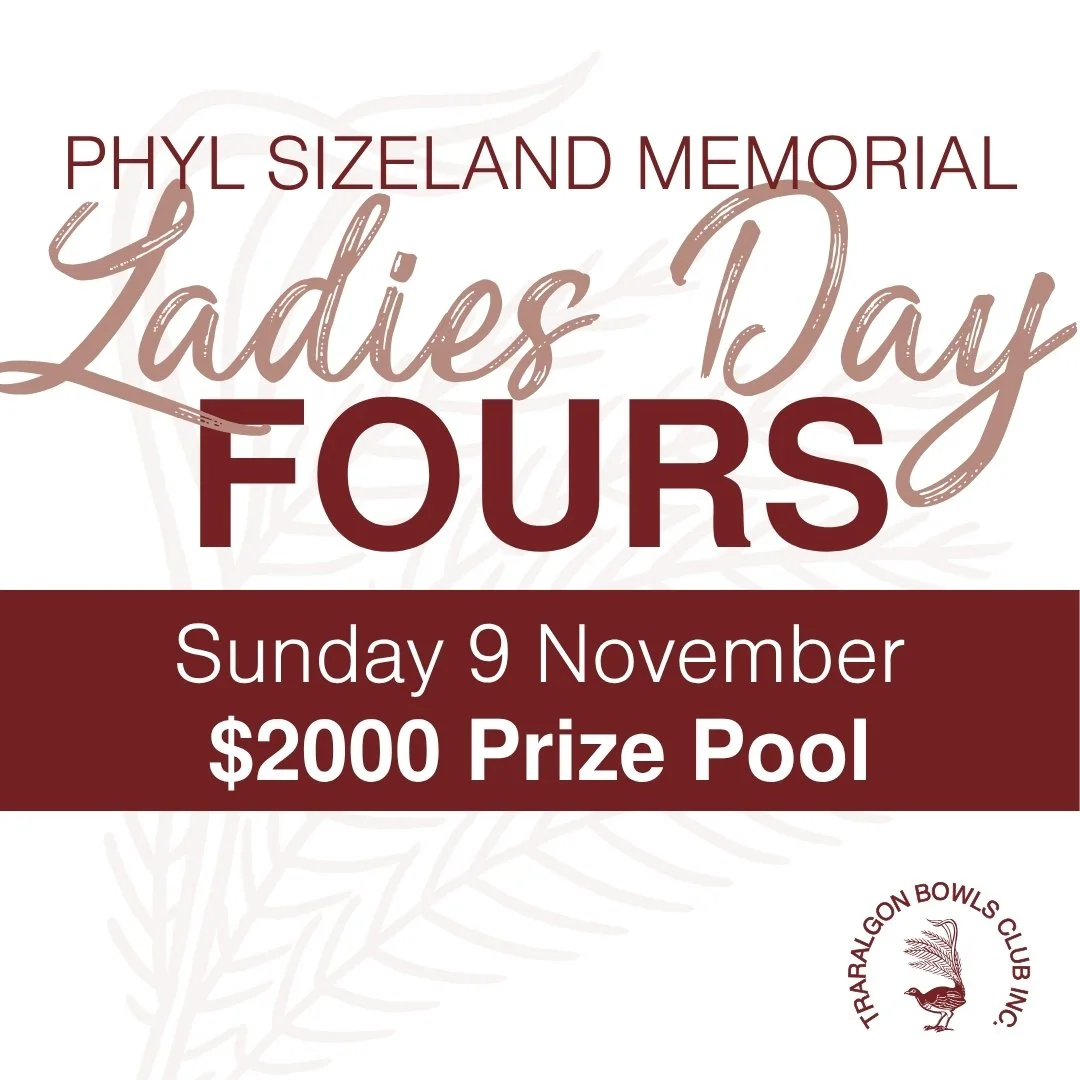Phyl Sizeland Memorial Ladies Fours
