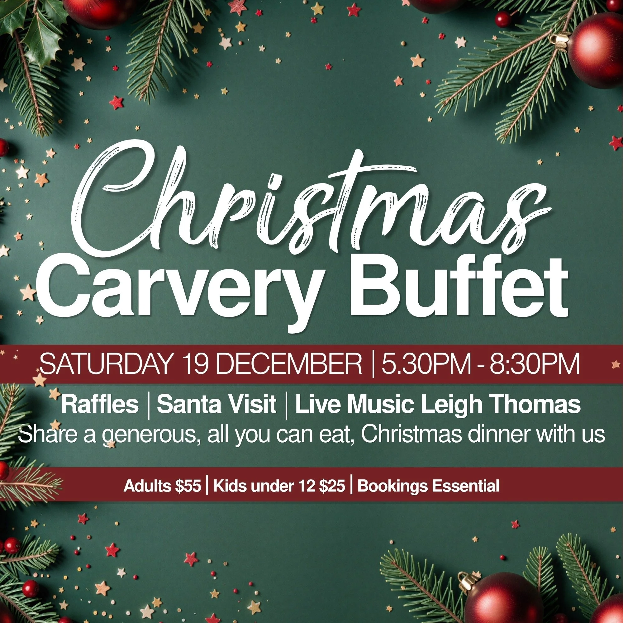 Christmas Carvery Buffet