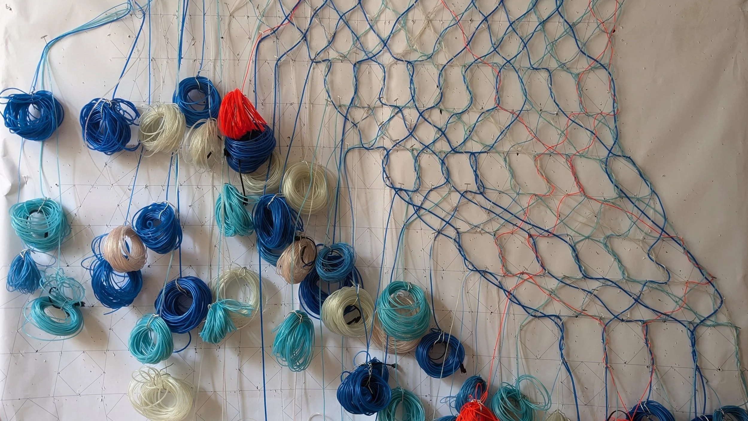 Lacemaking Demonstration / Layla Klinger & Katherine Fox-Glassman