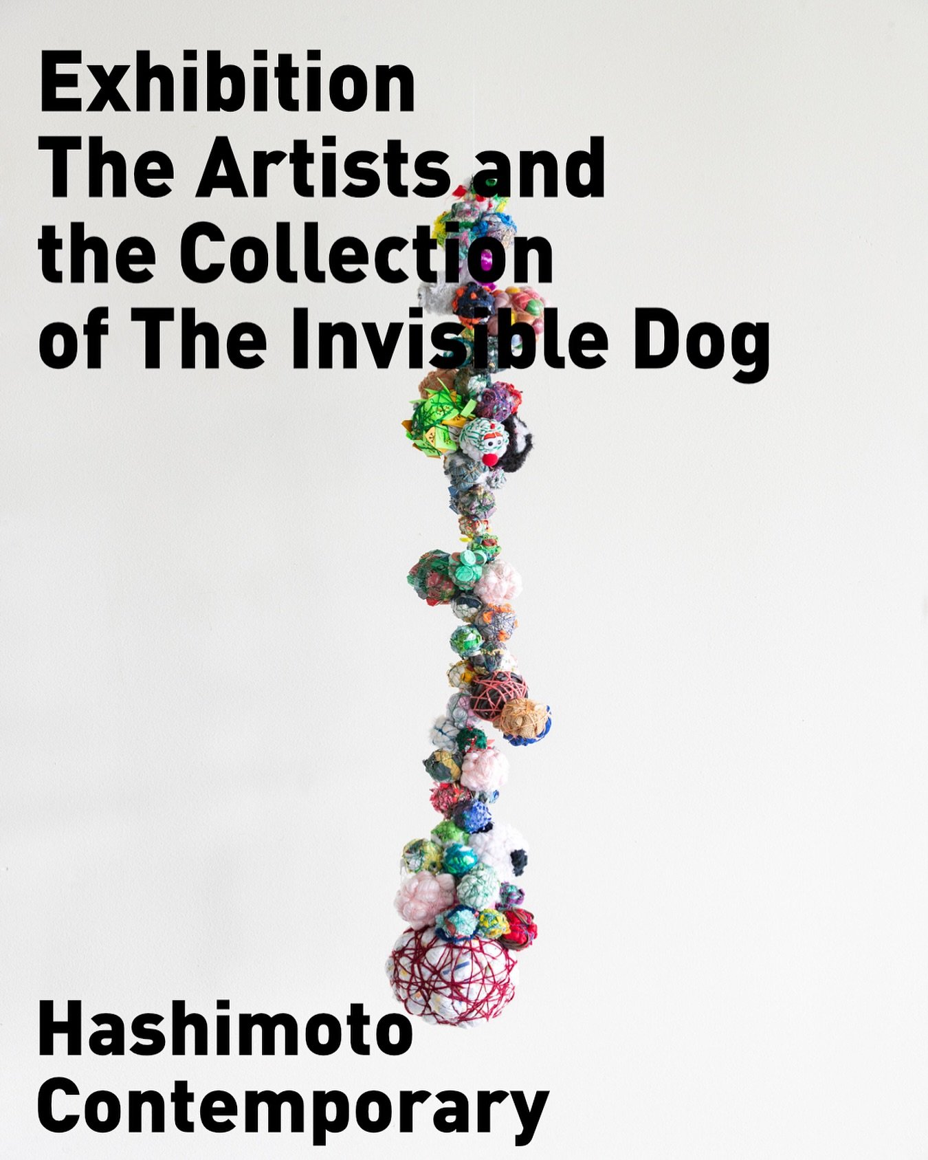 I'm thrilled to announce a new exhibition of the artists and the collection of The Invisible Dog, to open on Saturday January 17th at @hashimotocontemporary co-curated with @risar 

Hashimoto asked me to curate a group show to open their 2026 season 