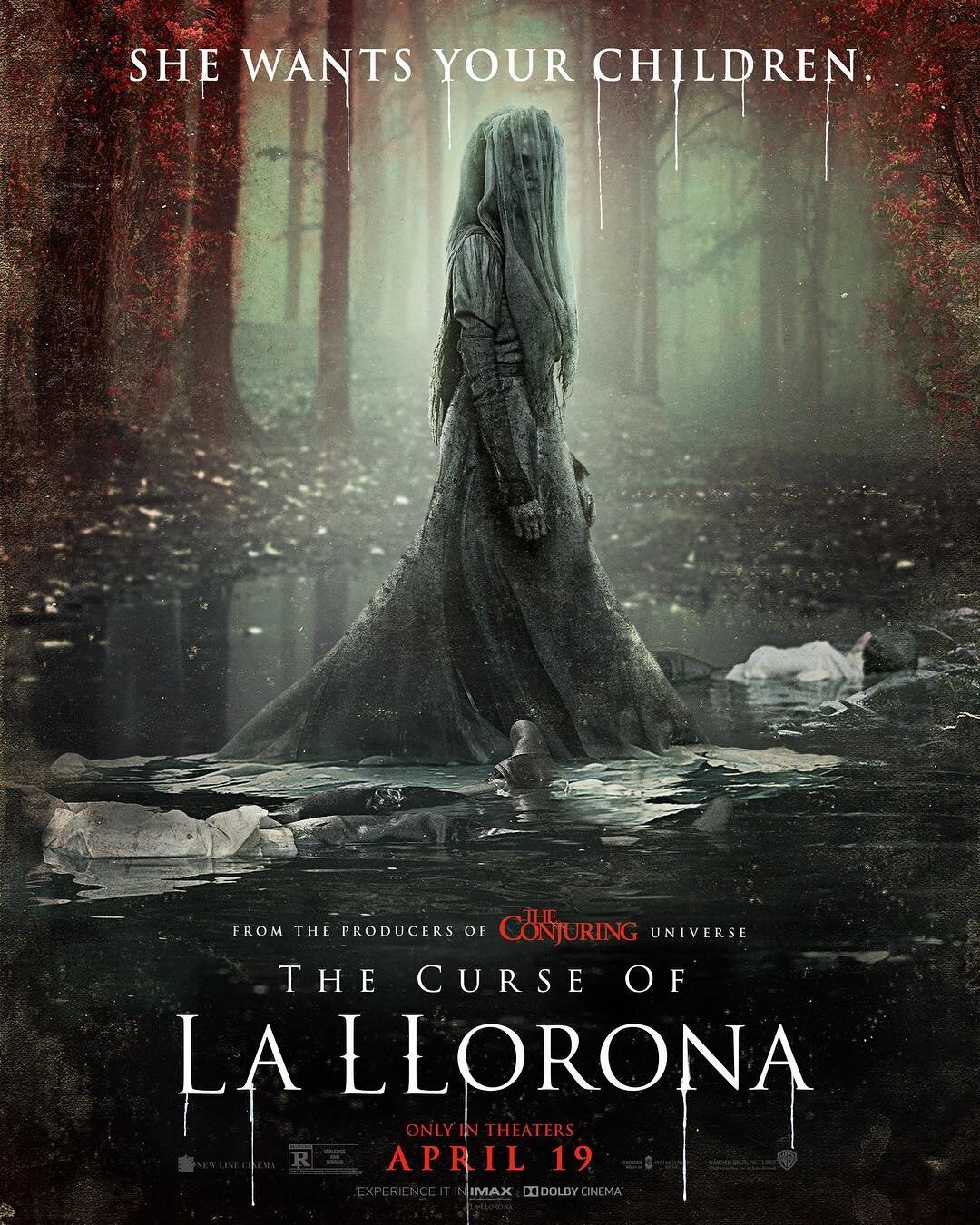 Have you felt the sting of her tears? I love this new art for The Curse of #LaLlorona