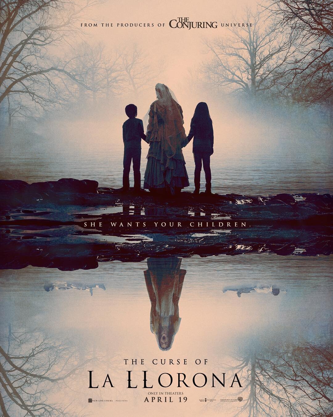 Lock your kids away - she&rsquo;s coming! Official poster. Trailer arrives tomorrow! #lallorona