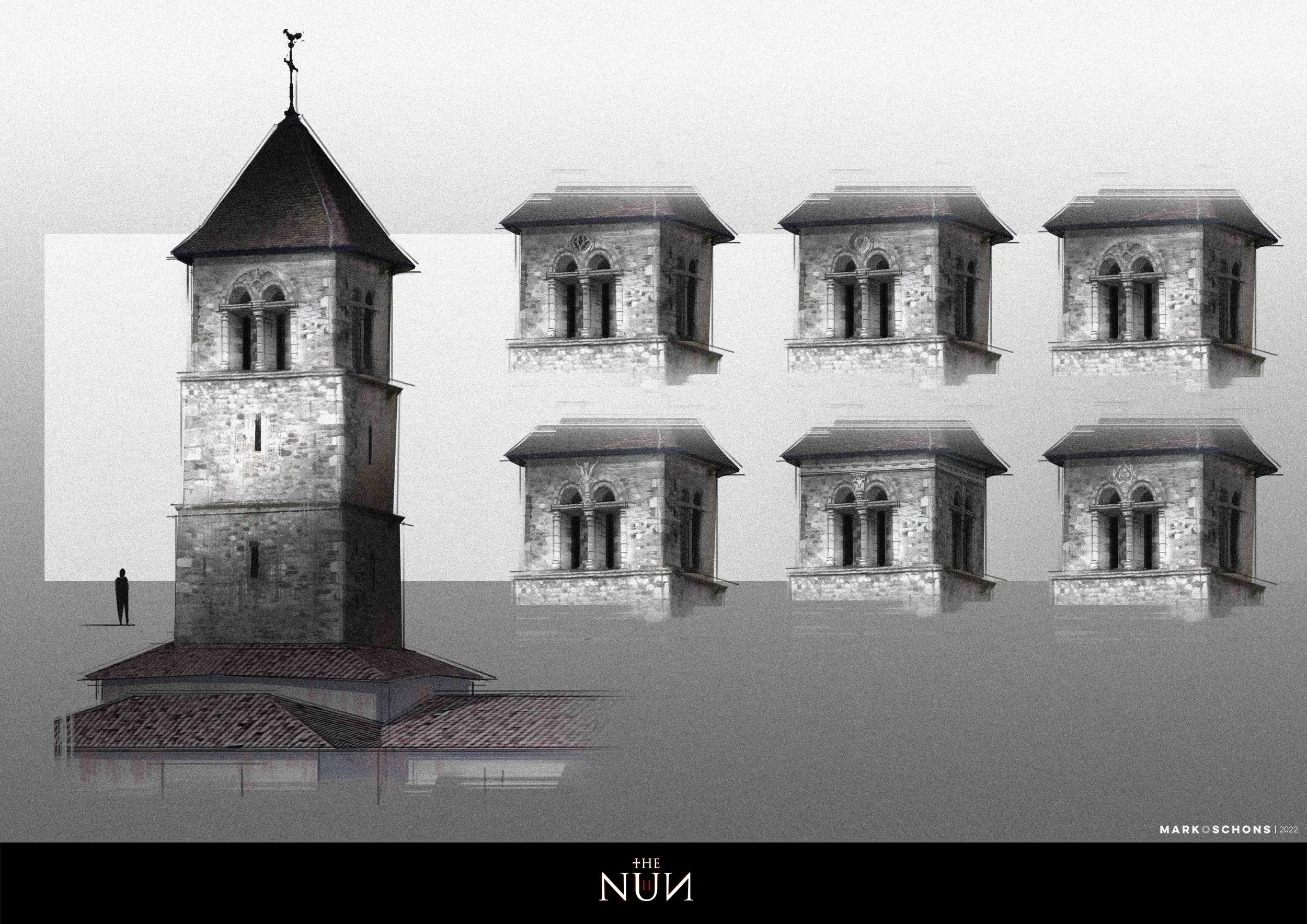 THE NUN II - 0 - Bell tower Sketches.jpg