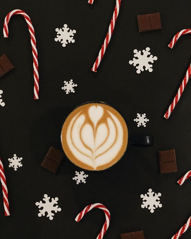 Peppermint Mocha is here! House-made chocolate and peppermint combine with our espresso and milk of your choice for this delightful holiday treat. ❄️🍫