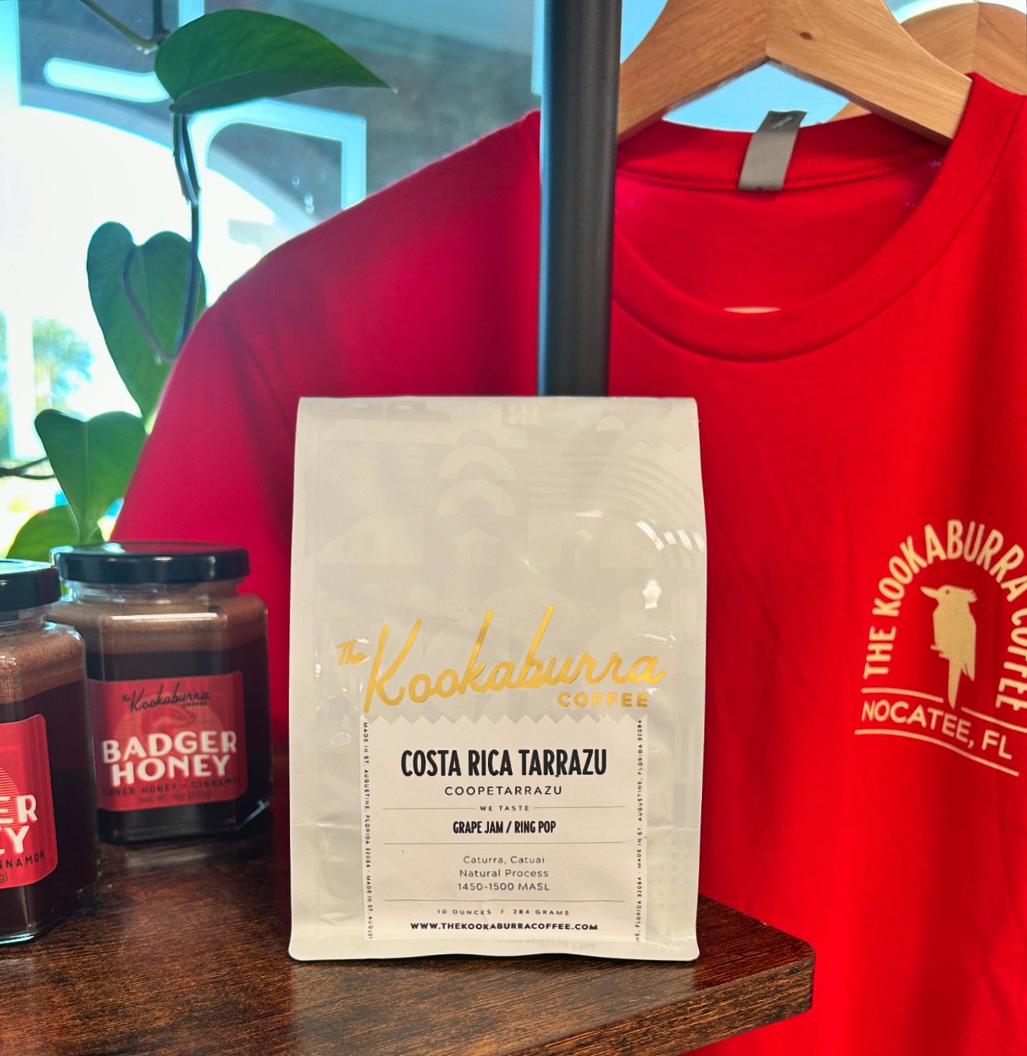 Introducing Costa Rica Tarrazu📣///

With notes of grape jam and ring pop, this coffee is vibrant and smooth! 

Sourced from the iconic Tarrazu region, every bean reflects the care and craft of CoopeTarrazu&rsquo;s 3,500+ farmers!

Starting tomorrow,