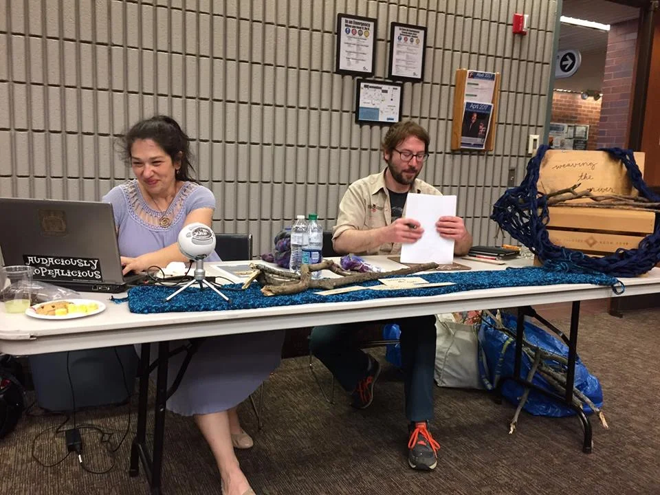 Shared ideas and information with the community at the Wyandotte County Heritage Festival at the KCK Public Library. We collected over 40 voices! of community members to include within the soundscape element of the project and heard and shared excellent stories and continued to build partnerships with the Old Quindaro Museum, Wyandot Nation, the Black Archives and Grinter House.