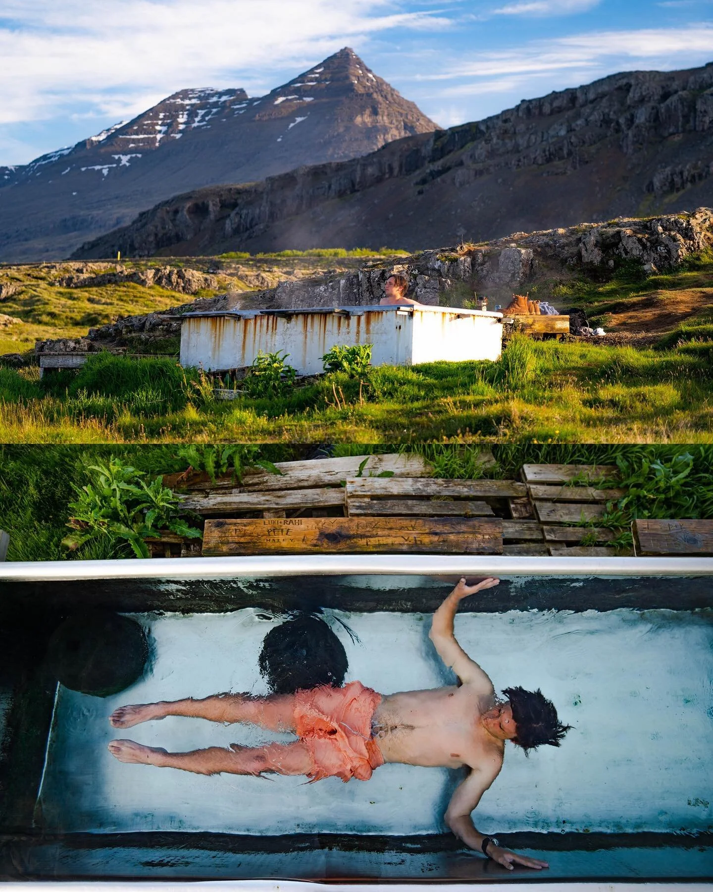 21 hours of travel later &mdash; tranquility found beneath the midnight sun.