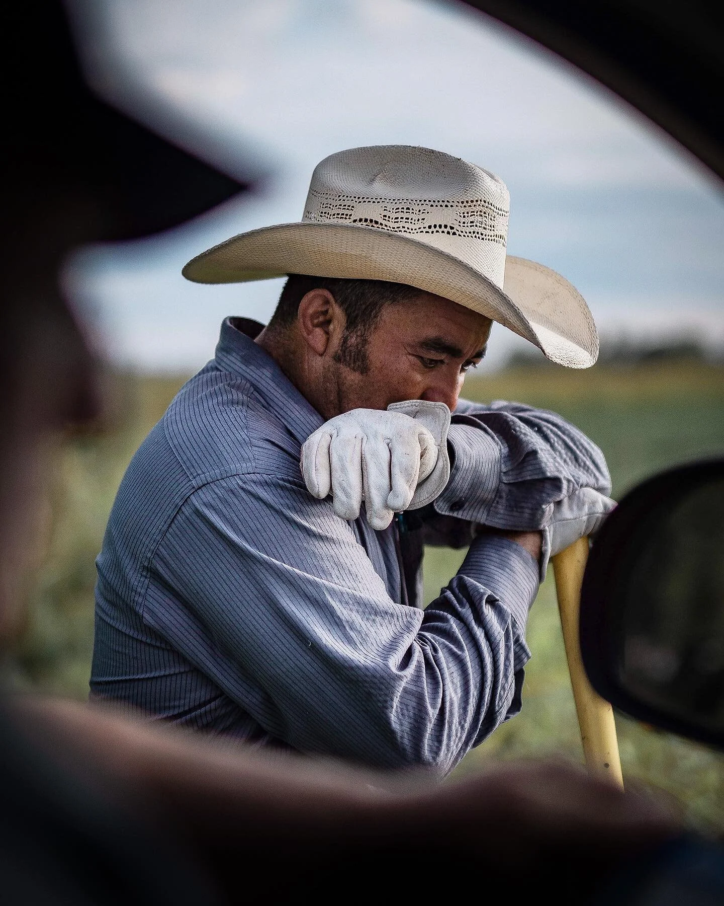 Irrigation season in Southeast CO can get the best of us. 
&bull;
&bull;
This was captured after my grandpa picked me up from a tedious day of moving water and cleaning rows with, Erasmus - pictured above.