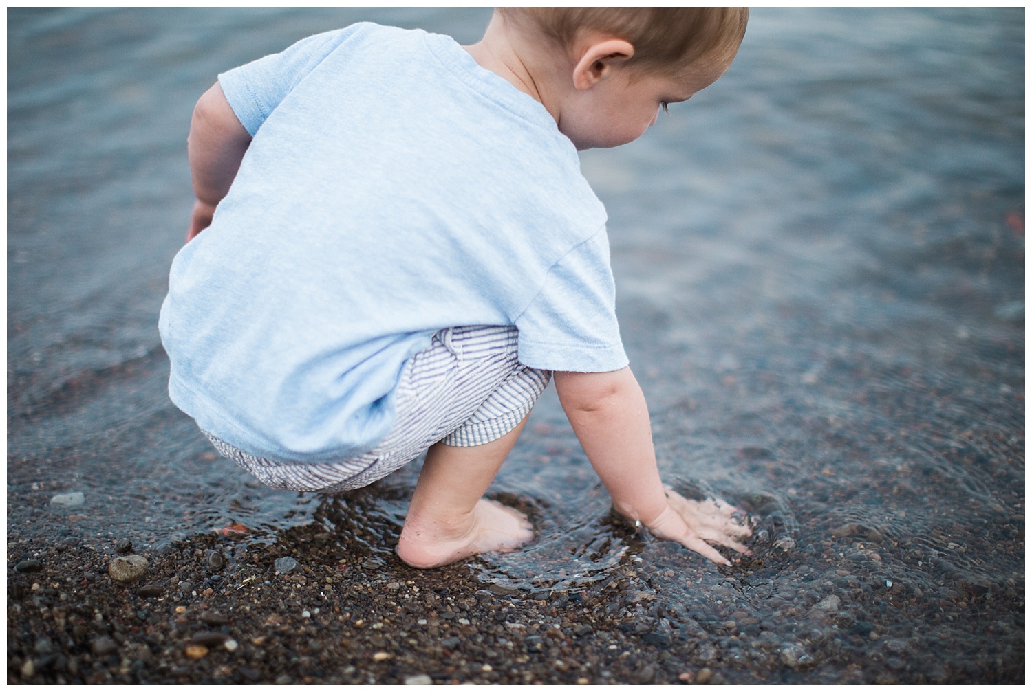 Documentary Photograph Toddler Water Toronto