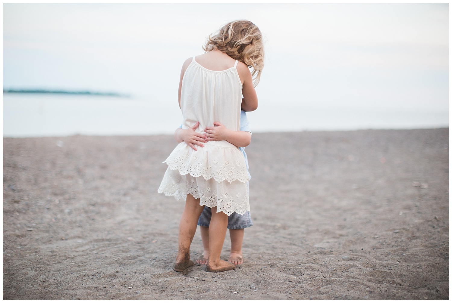 Beach Toronto Documentary Photographer Best Siblings on Beach