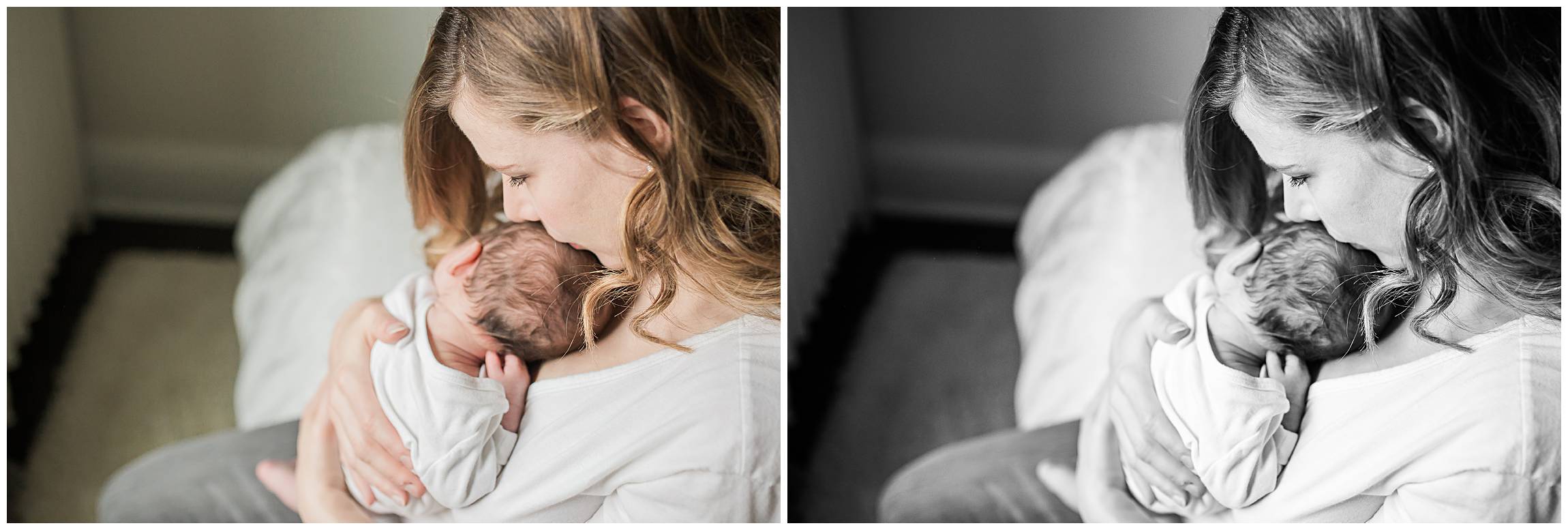 Sleeping Baby Newborn Toronto with Mother