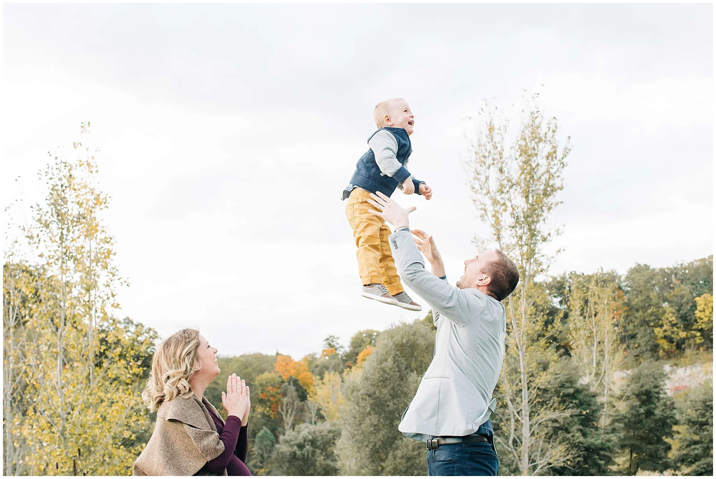 Fall Maternity Photos in Toronto's East End