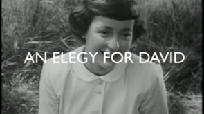 An Elegy for David