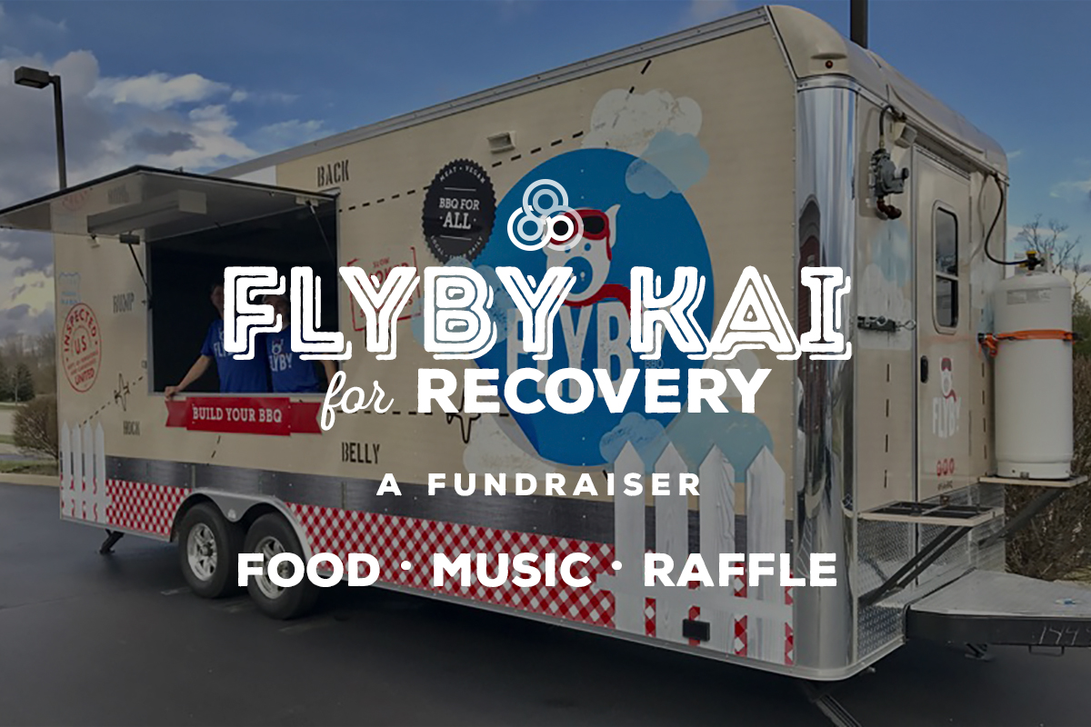 Flyby BBQ Truck and Kai Yoga Studio are teaming up to support one of our own! 