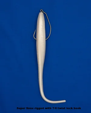 7-0 Super Snax Twistlock Hooks 4 Pack Fish Snax Lures 7-0 Super Snax Twistlock Hooks 4 Pack Fish Snax Lures