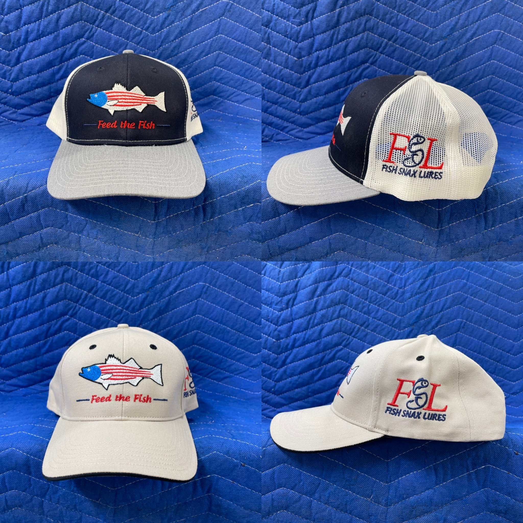 Fish Snax Lures Baseball Cap