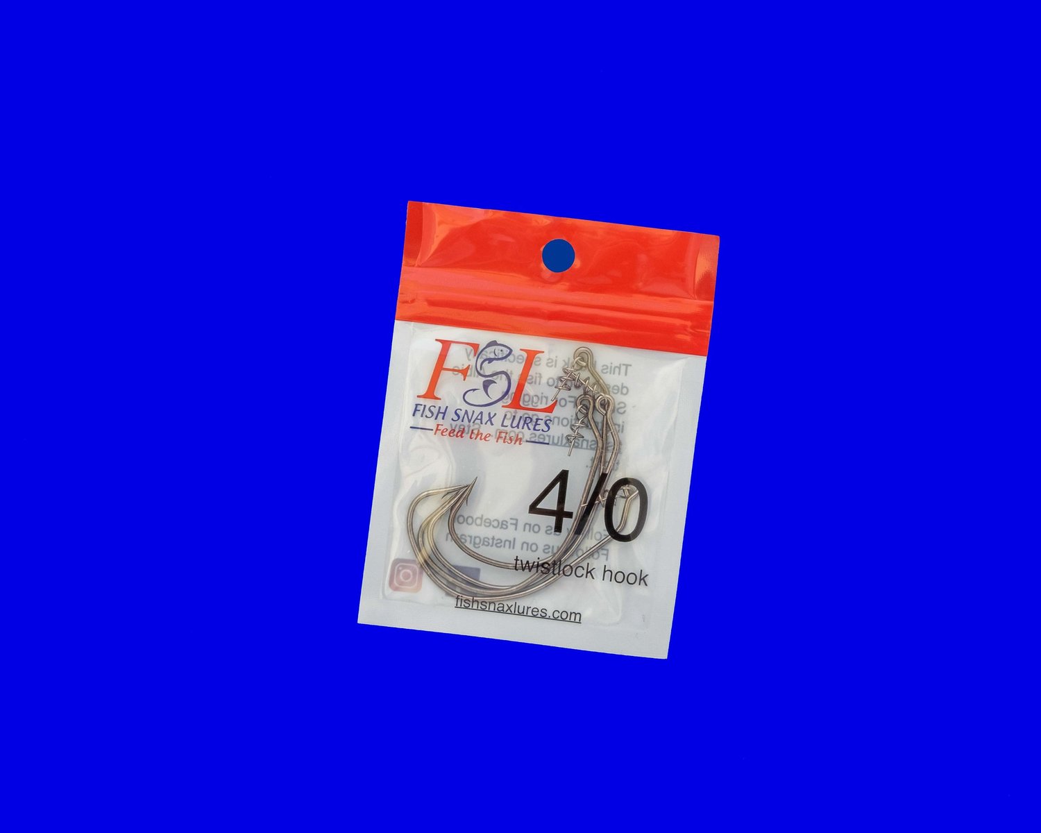 Albie Snax 4-0 Twistlock Hooks 4 Pack Fish Snax Lures Albie Snax 4-0 Twistlock Hooks 4 Pack Fish Snax Lures
