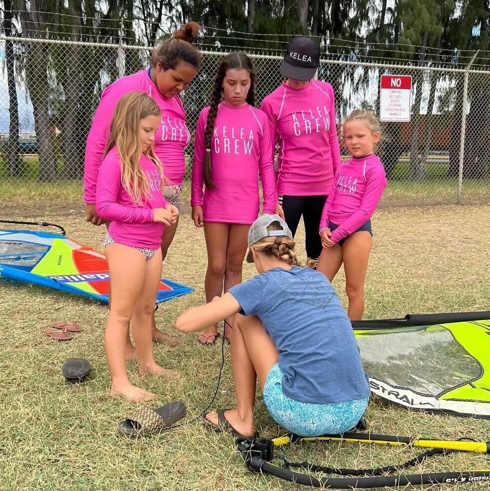 @hauserlifestyle has been working with us for years, helping get young girls on the water, sharing her nautical knowledge and passion for windsurfing. Sony girls have had the chance to learn windsurf skills from her, it's a definite highlight of camp