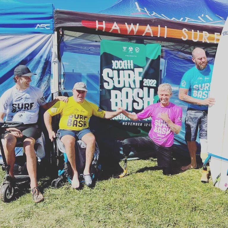 Throw back to the @hsamaui Hookipa Surf Bash last November. Big thanks to @micah_nickens for wrangling &amp; supporting these uncles. We've been searching for pics from this event and this is all we got! Haha, too much fun was had I guess. We love yo