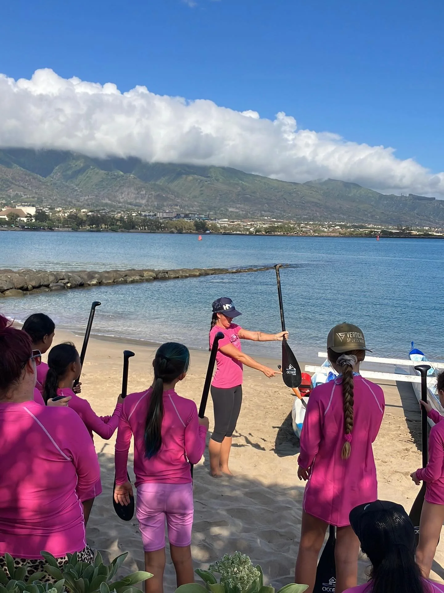 Girls Beach Day this weekend was epic!! 
We paddled, windsurfed and played ocean games! Thanks to our partners @hawaiiancanoeclub for hosting us at the Hale and sharing your canoes with us!
Thanks to @dukefoundation for the generous support to make t