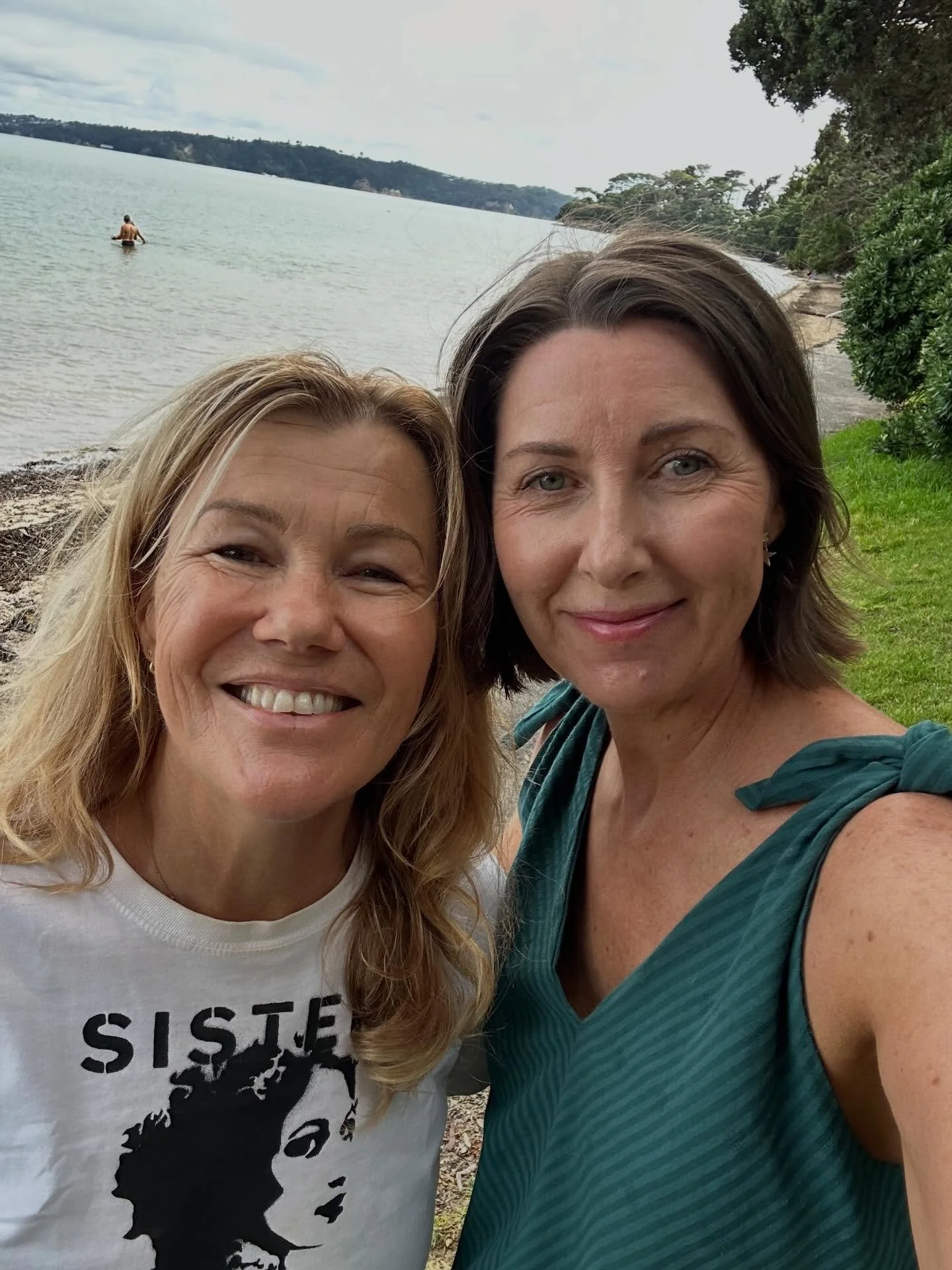 I had a lovely time recently chatting (and swimming!) with the awesome @robynjmalcolm for a very cool project, which you&rsquo;ll hear more about mid year. Robyn has been hugely supportive of my work over the years; she features in my first book This