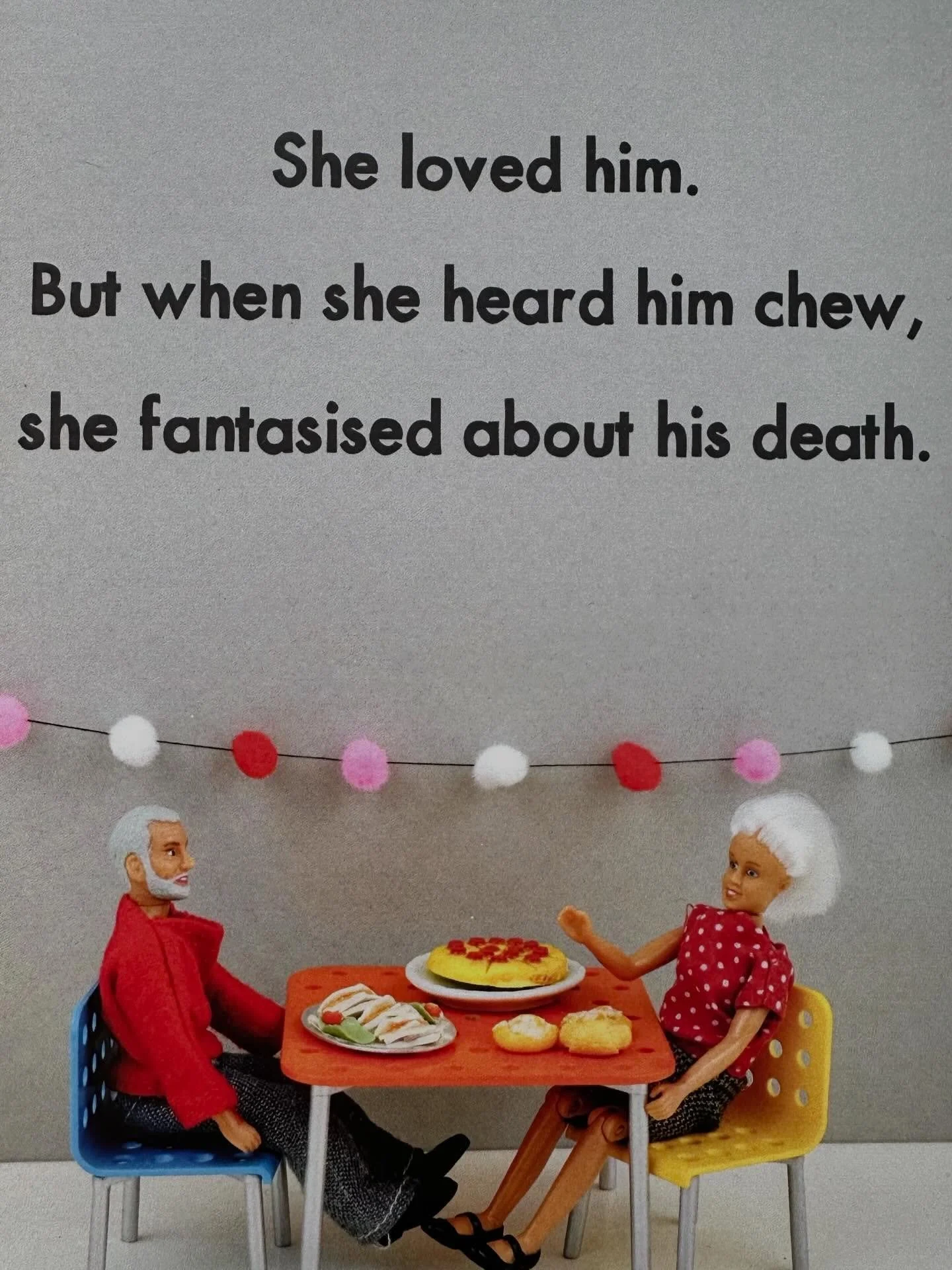 My sister gave me this card (designed by @boldandbrightcards) a while back. I often show it on a slide during my menopause talks. It ALWAYS gets a knowing, slightly uncomfortable laugh. That&rsquo;s because it perfectly expresses one of the less talk