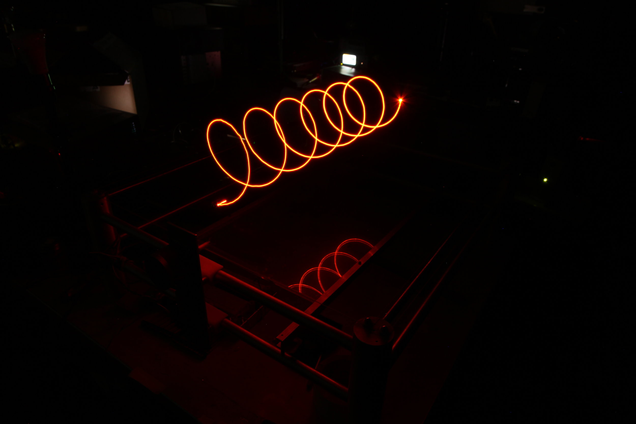 3D visualization of a wave