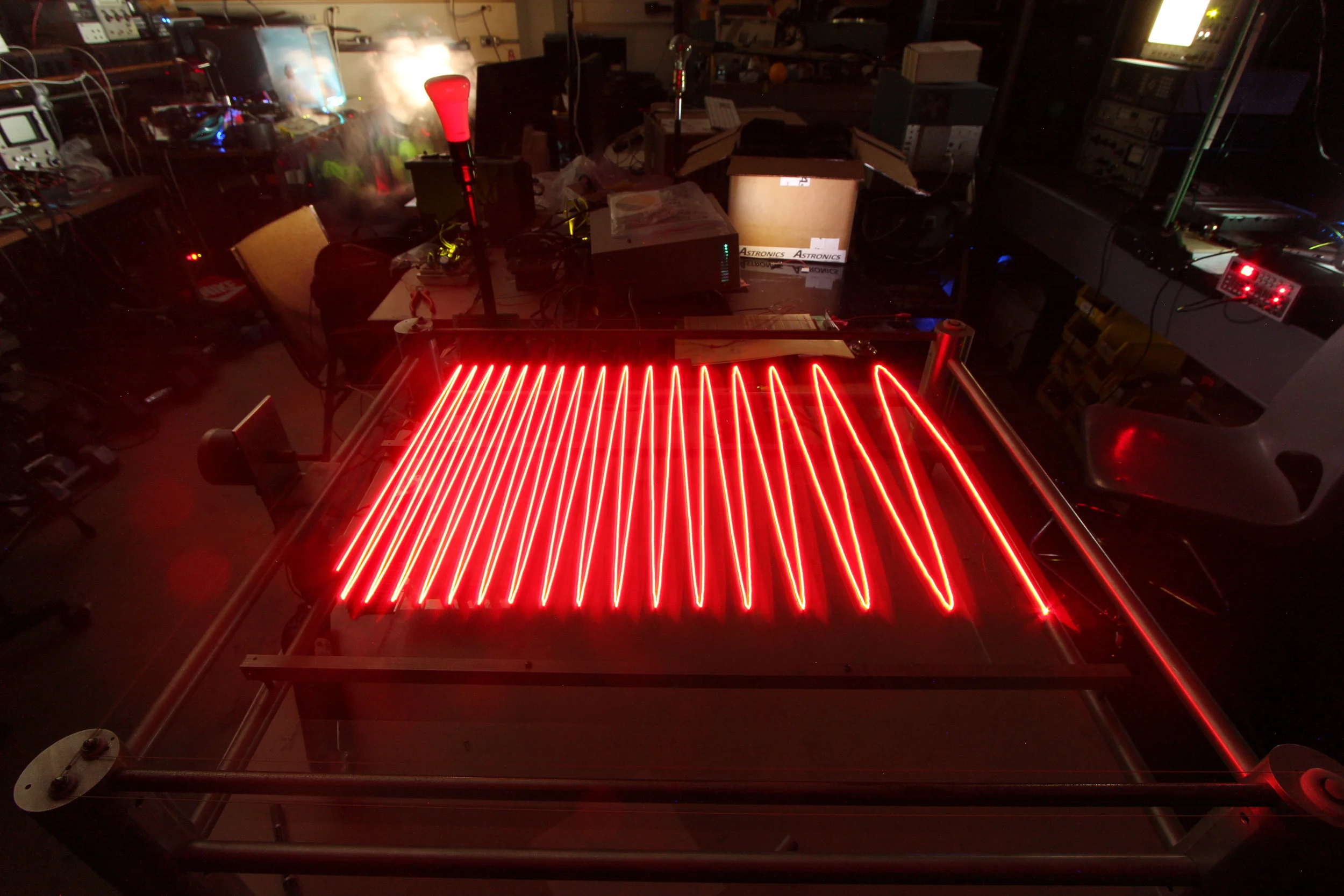 2D visualization of a chirp